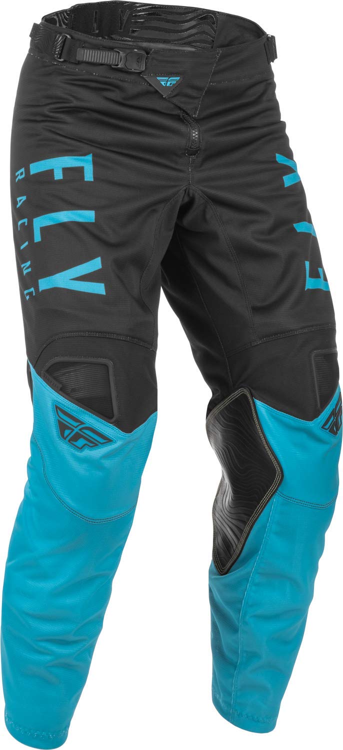 Fly Racing 2022 Kinetic Mesh Pants for Men - Blue/Black Size 38 | Motocross & Off-Road Riding Gear | Durable & Breathable Motorcycle Pants for Racing & Adventure