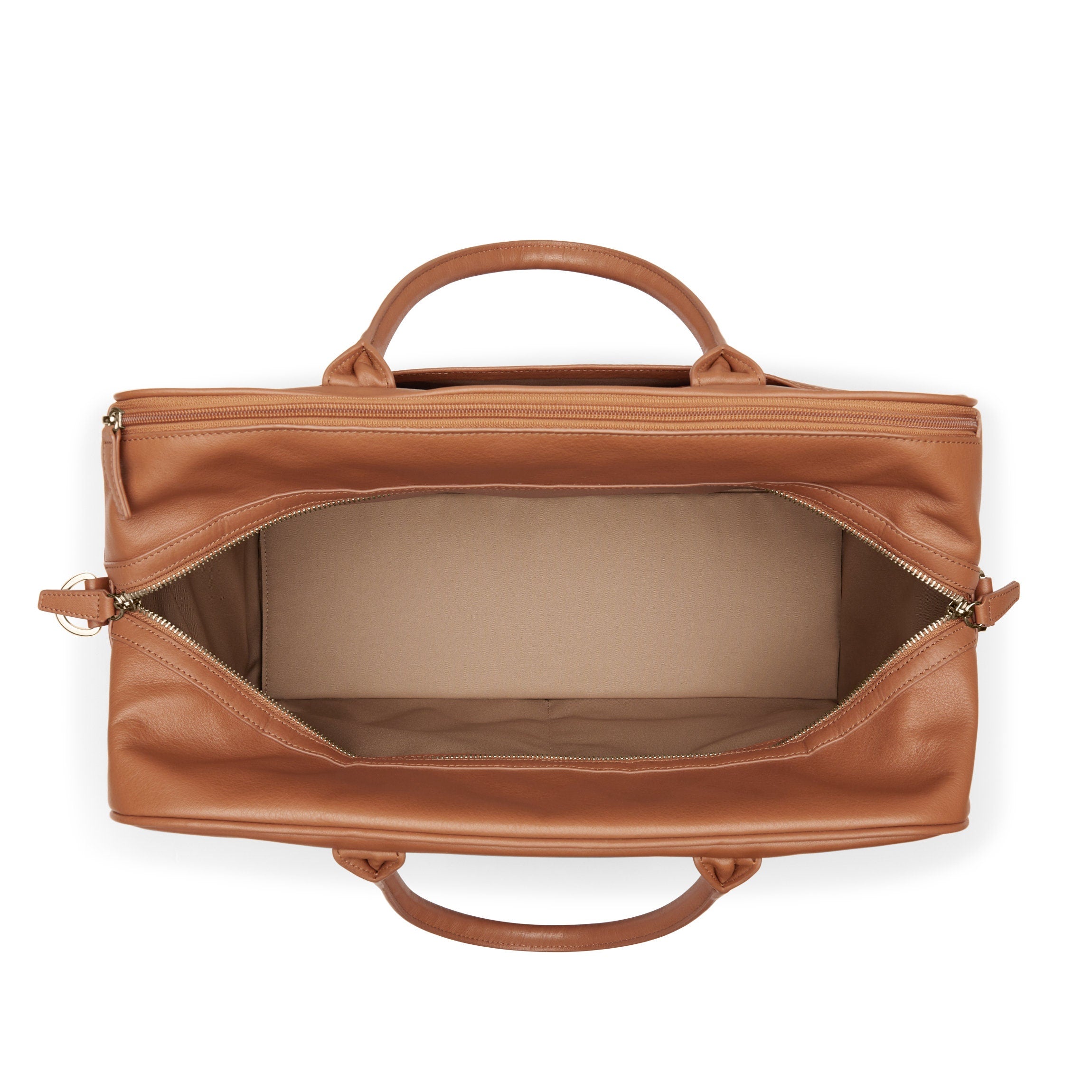 Harwood Weekender Bag in Cognac Leather - Stylish Durable Travel Duffel for Men & Women | Perfect for Weekend Getaways, Gym, Work & Overnight Trips