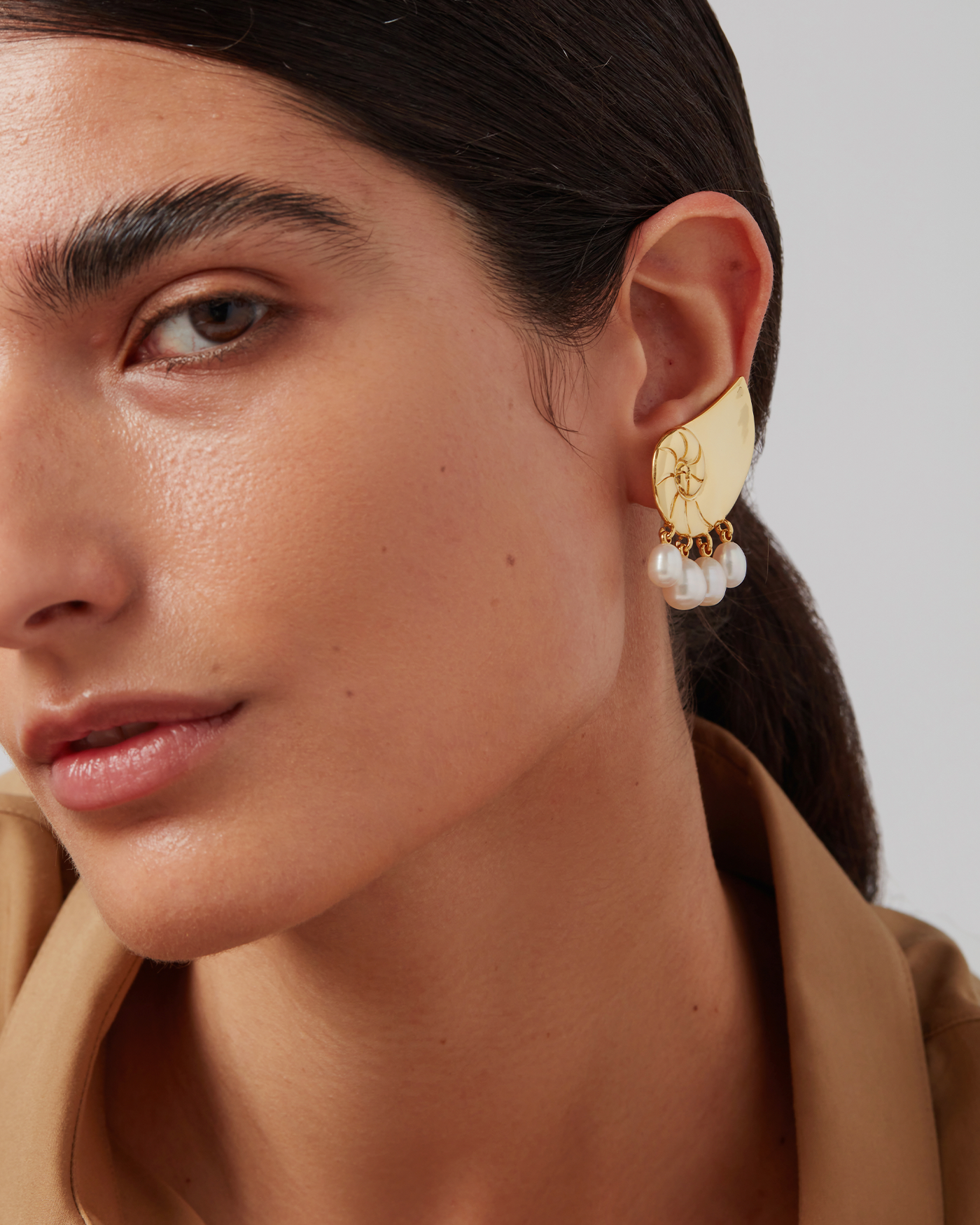 Lucille Climber Earrings for Women - Trendy Gold Hoop Earrings for Everyday Wear | Perfect for Parties, Work & Casual Outfits