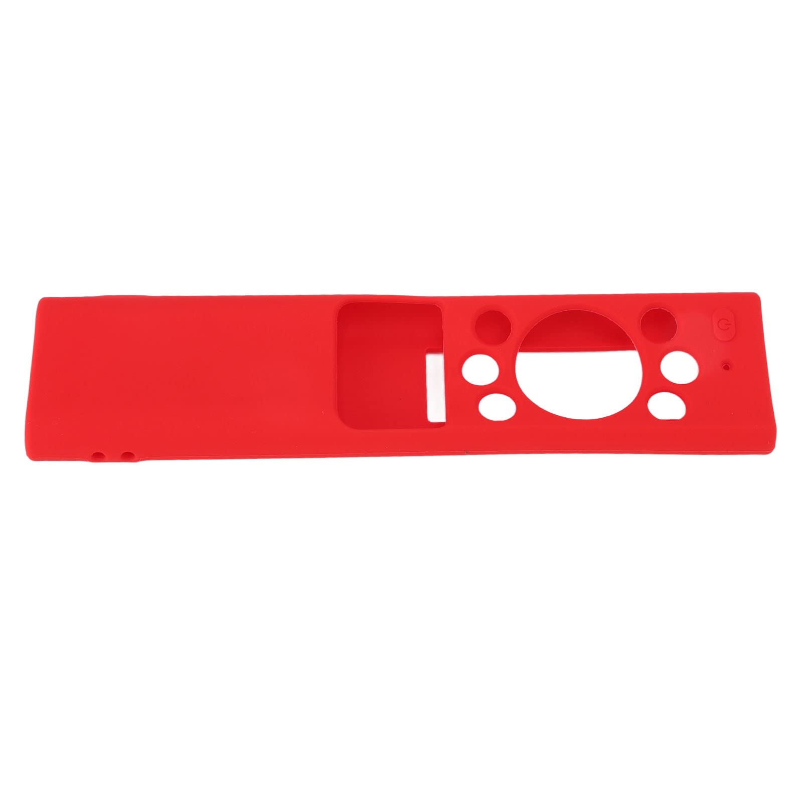 Jeanoko TV Remote Control Cover - Anti-Slip, Washable Soft Protective Case for Universal TV Remotes (Red) | Perfect for Living Room, Bedroom & Home Theater Use