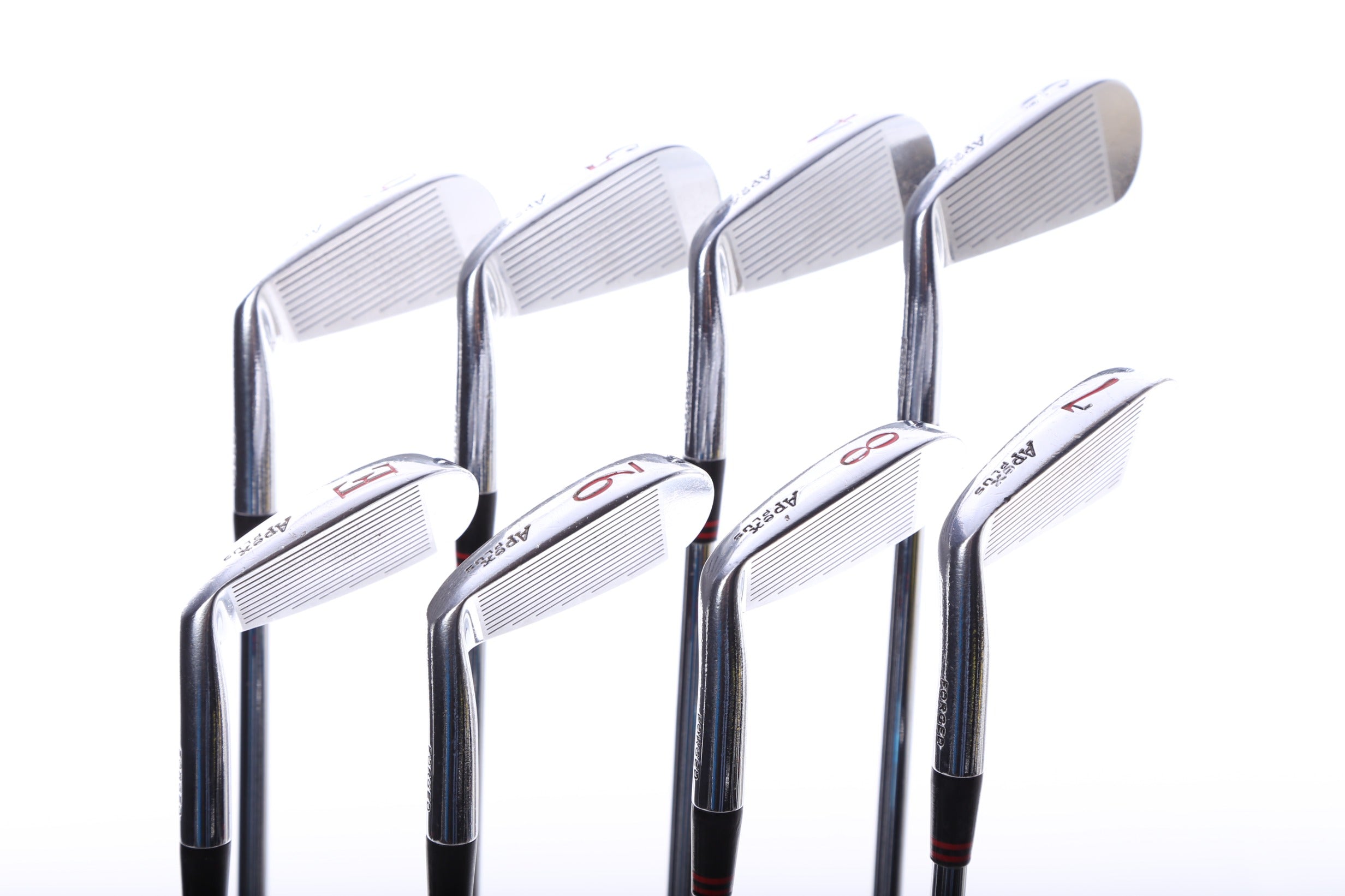 Premium Used Ben Hogan Apex Plus Iron Set - Right Handed 3-PW Stiff Flex Golf Clubs for Men | Perfect for Improving Your Swing & Lowering Scores on the Course