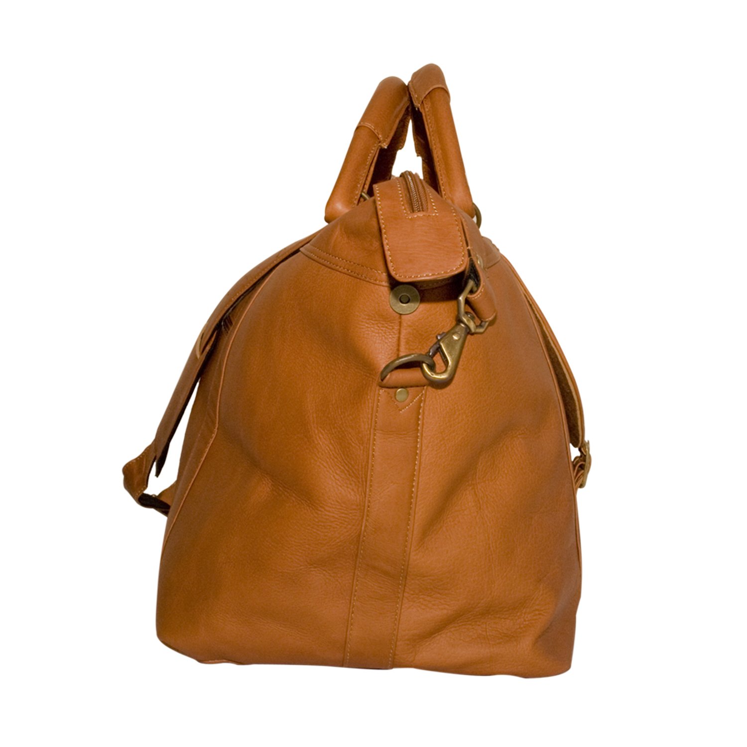 NBA Genuine Leather Top Zip Travel Duffle Bag for Men - Perfect for Gym, Sports, Travel & Weekend Getaways