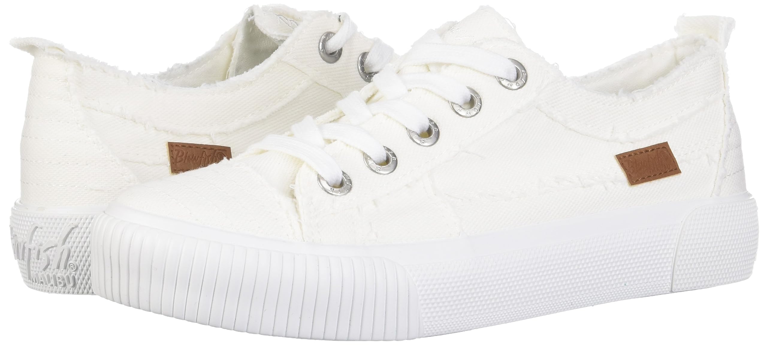 Blowfish Malibu Women's Casual Clay Canvas Sneakers - Comfortable Slip-On Shoes for Walking, Travel & Everyday Wear