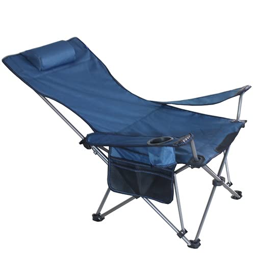 ZGF Outdoor Folding Chair - Portable Reclining Camping Chair with Carry Bag, Lightweight Beach Lounge Chair for Fishing, Picnics, Travel & Backyard Relaxation (Supports 300lbs) - Perfect for Camping, Beach, Backyard & Outdoor Adventures