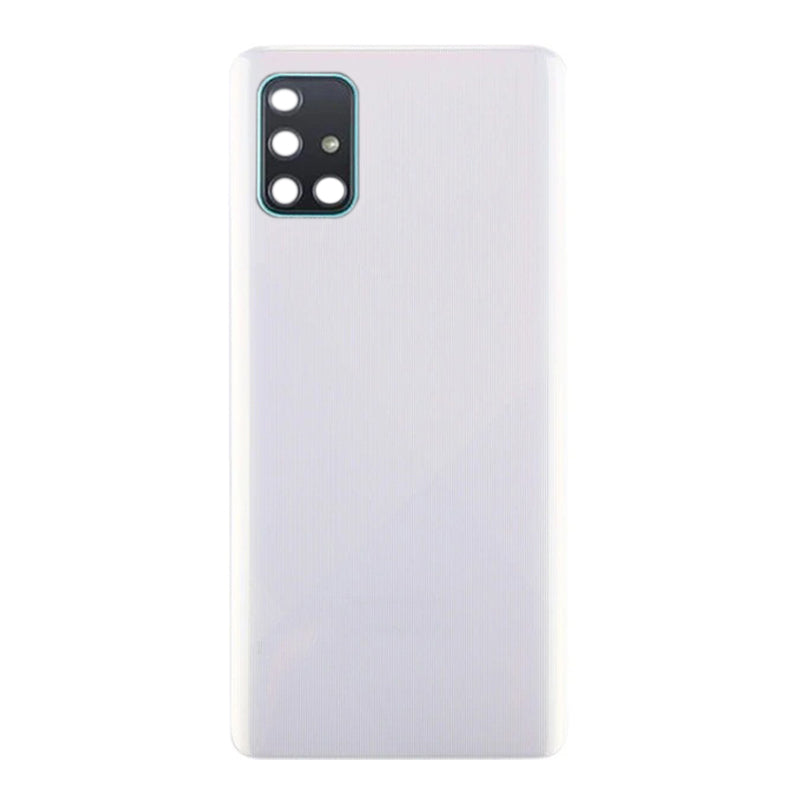 Samsung Galaxy A71 Rear Glass Replacement with Camera Lens - OEM Quality Back Cover for Galaxy A71 - Easy DIY Repair for Cracked or Broken Back Panel - Perfect for Home, Office, or Travel Use