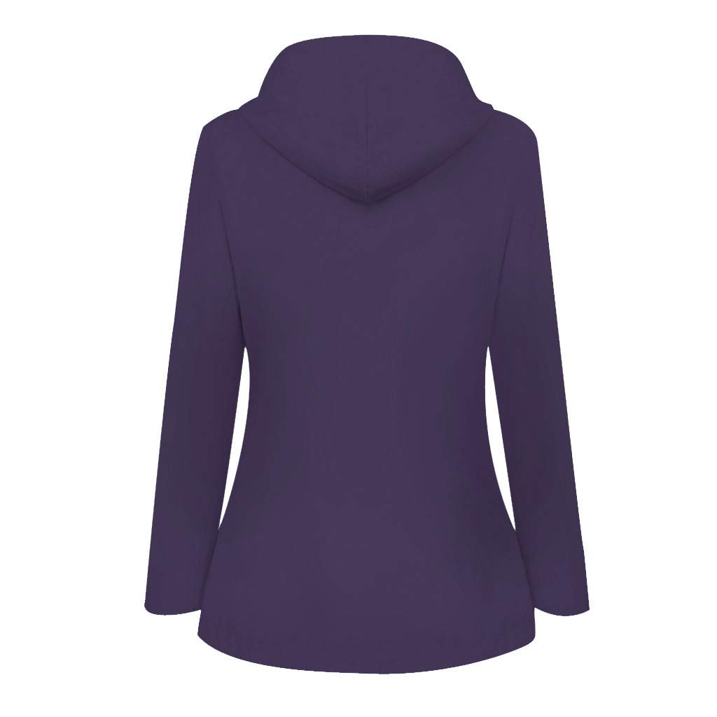 Women's Waterproof Windproof Hooded Raincoat - Thickened Plush Jacket for Outdoor Activities, Plus Size Winter Coat for Hiking, Camping & Rainy Days