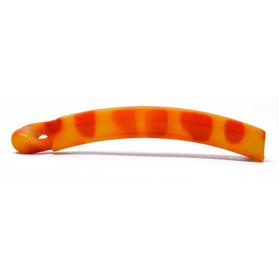 Yellow Solid Tiger Print Banana Hair Clips for Girls & Women - 10cm (2-Pack) | Fashion Hair Accessories for School, Parties & Everyday Style