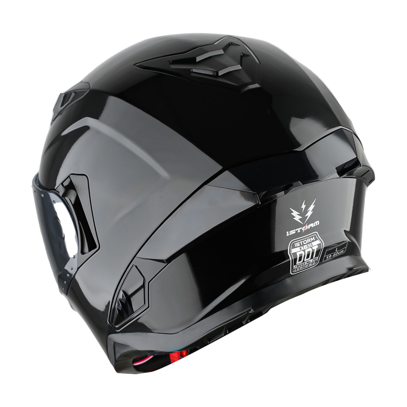 1Storm DOT Approved Motorcycle Full Face Helmet for Adults - Street Bike Racing Helmet for Men & Women with Extra Clear Shield - Perfect for Urban Commuting, Highway Riding & Track Days