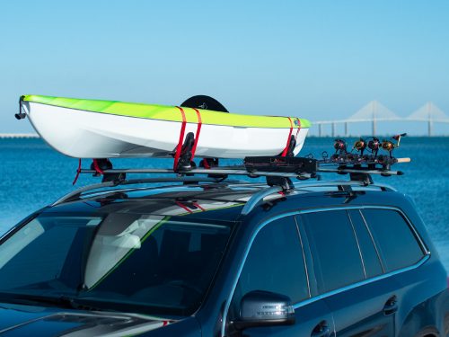 GearRak Upright Rod Transport System - Heavy Duty Fishing Rod Holder for Trucks & SUVs - Secure Rod Storage for Travel & Outdoor Adventures