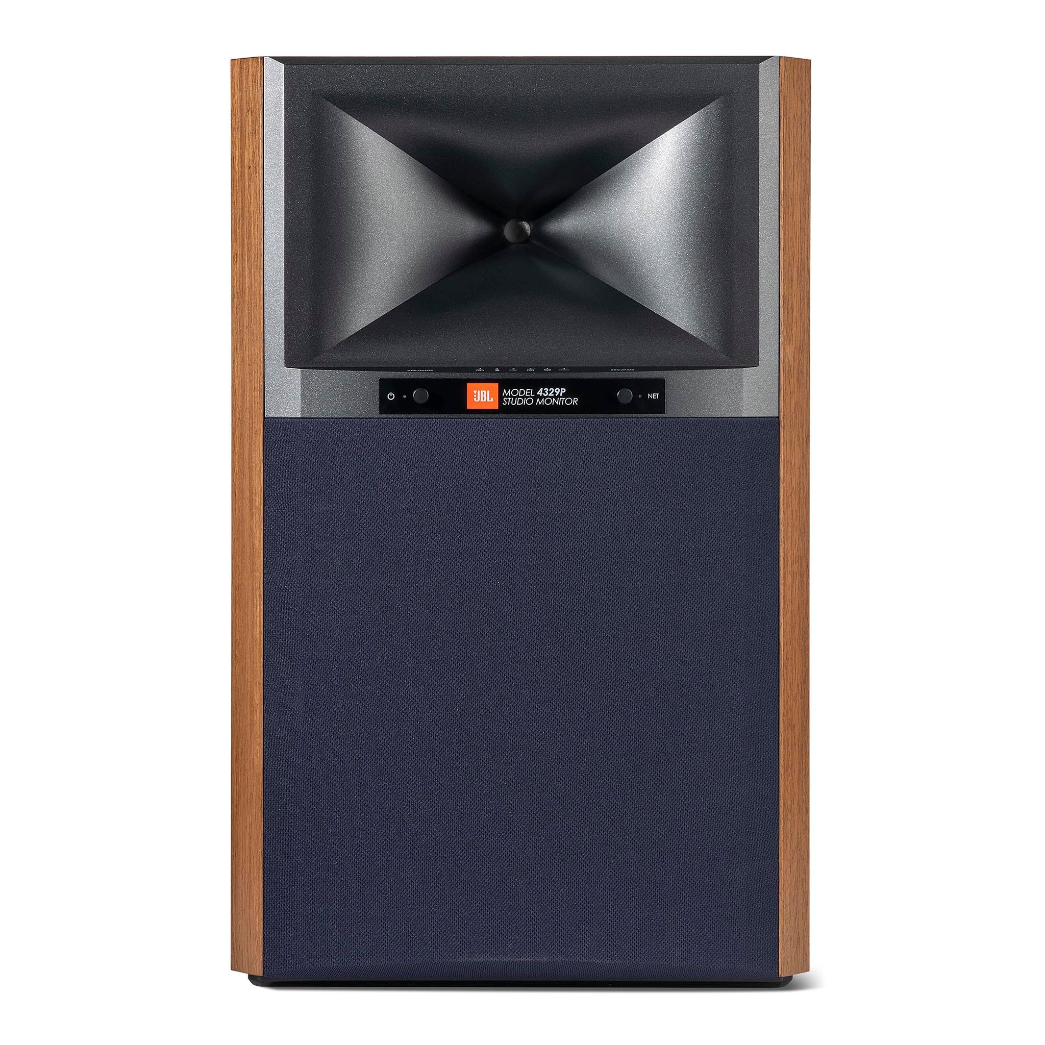 JBL 4329P Studio Monitor Powered Loudspeaker System (Pair) - Professional Studio & Home Audio Speakers for Music Production, DJing & Hi-Fi Listening