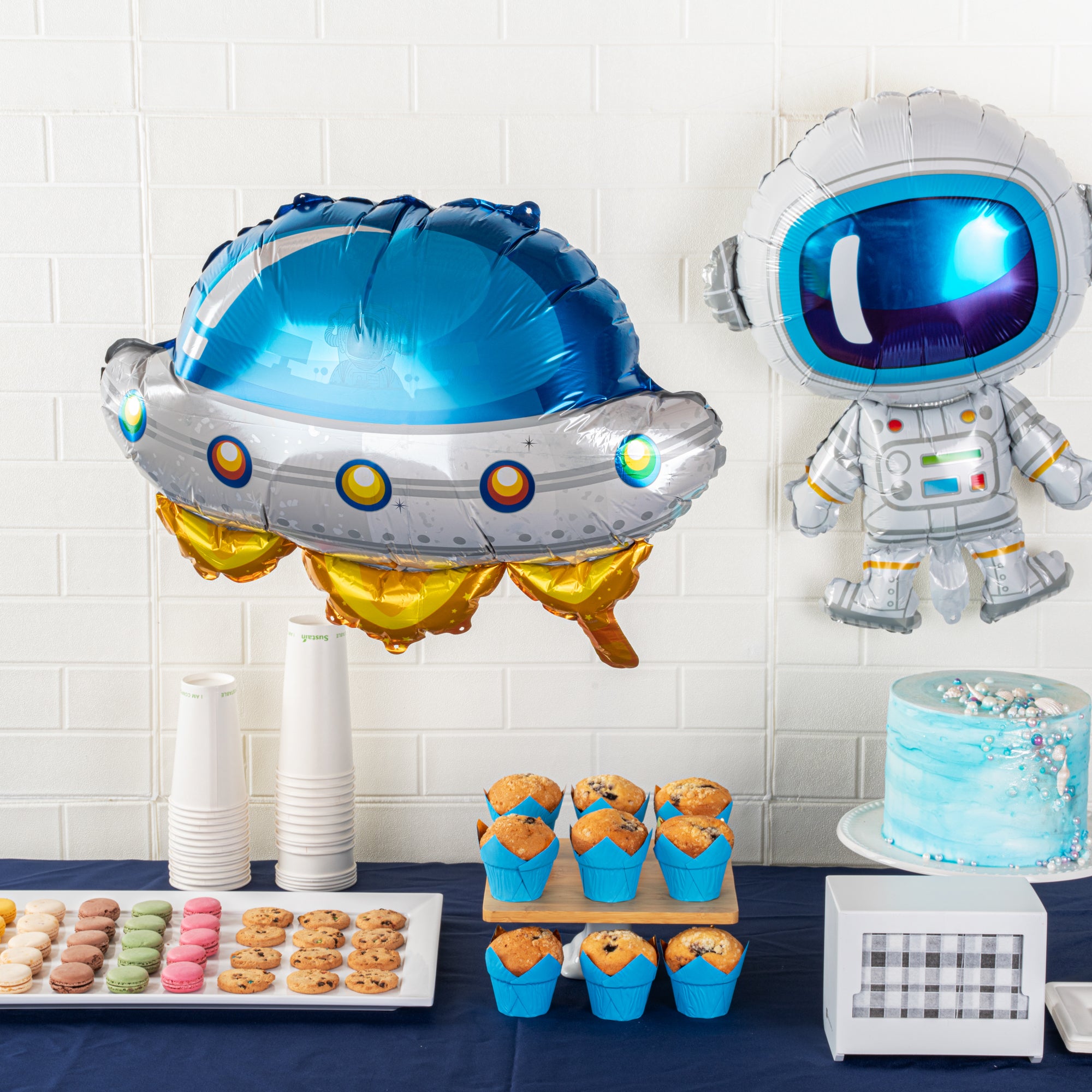 Balloonify Mylar UFO Balloon 24.75x20.75 Inch - 1 Count Box - Perfect for Space Themed Birthday Parties & Baby Showers