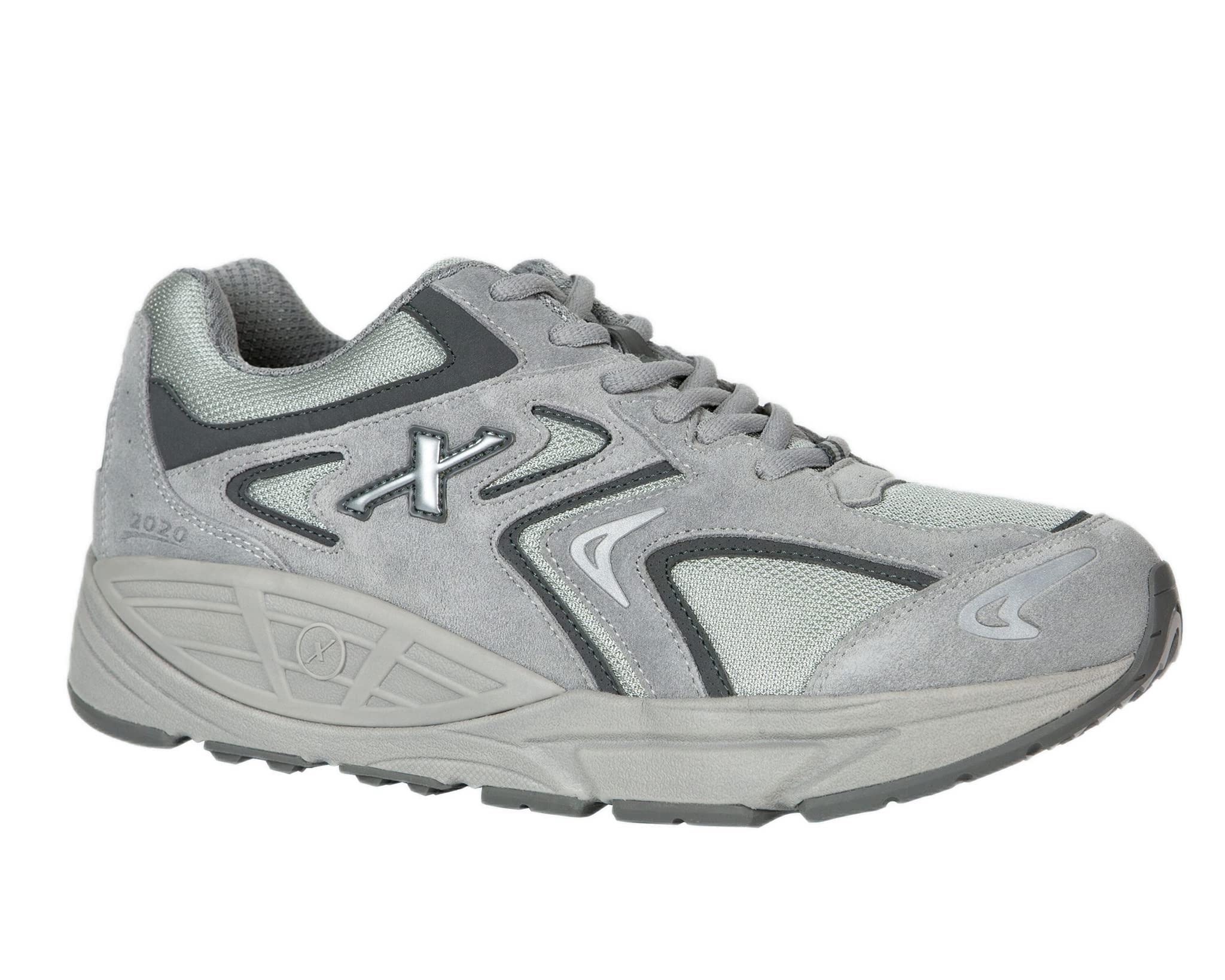 Matrix 2020 Men's Comfortable Therapeutic Extra Depth Sneakers - Black/Onyx - Ideal for Diabetic Feet, Plantar Fasciitis & All-Day Walking Comfort