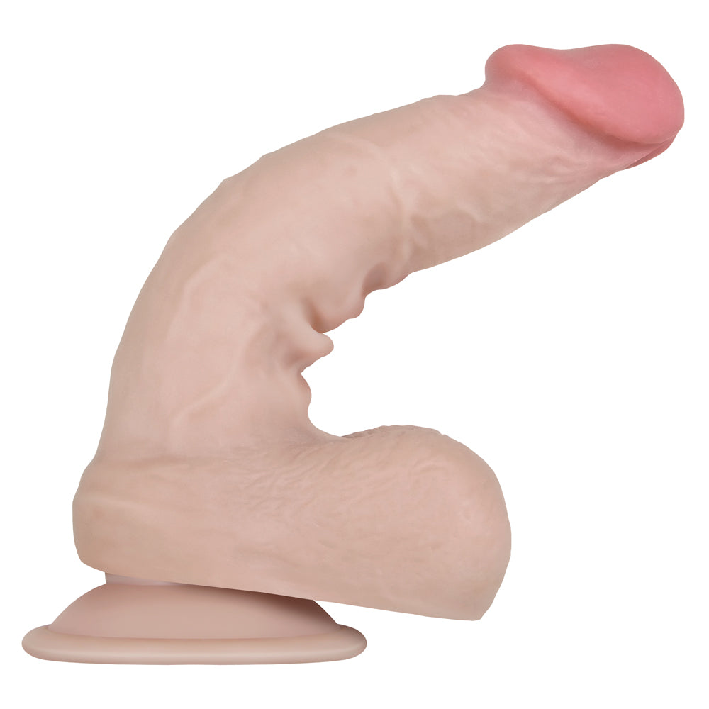 Evolved Flex Skin Poseable 7.75 Inch Realistic Dildo - Premium Silicone Adult Toy for Couples & Solo Play