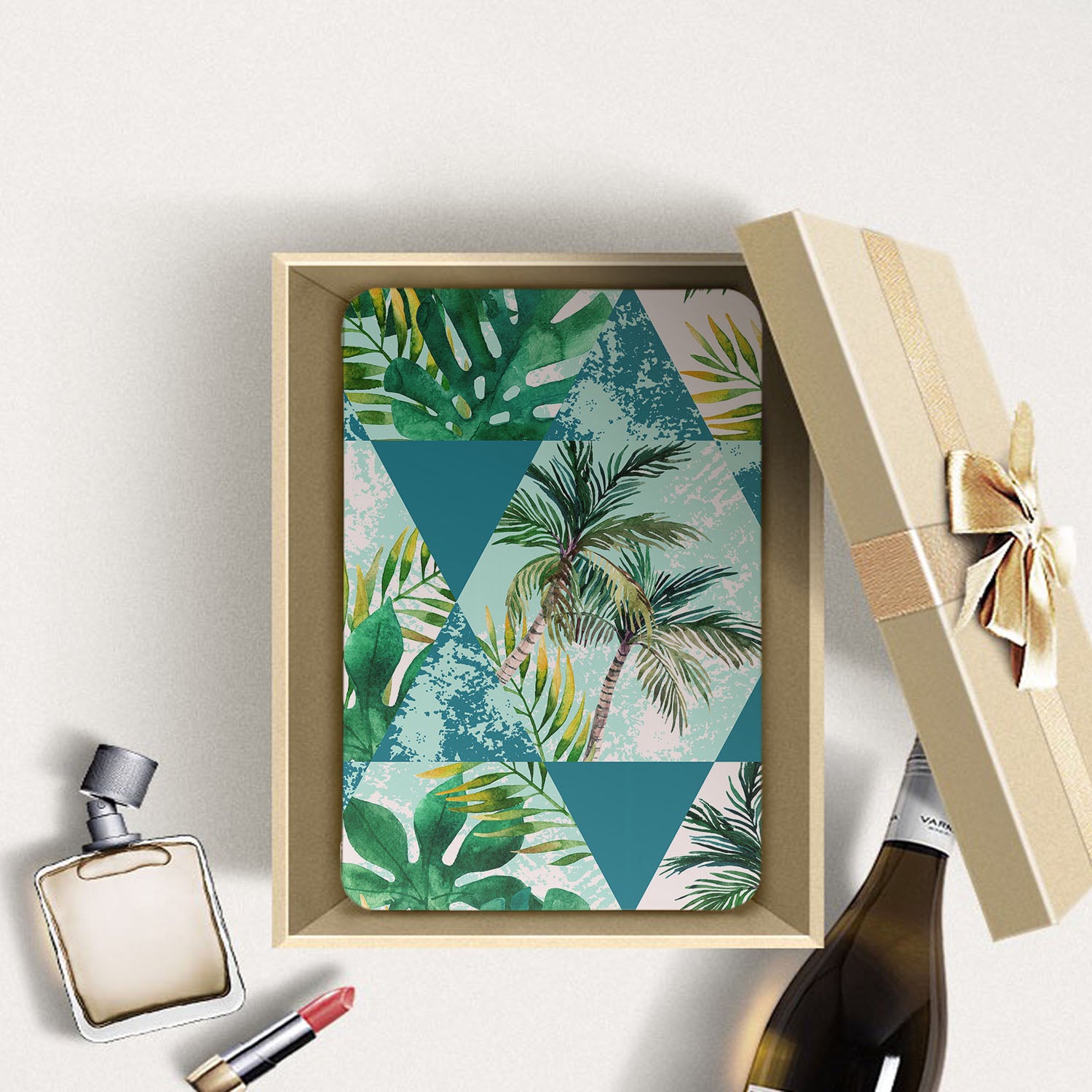 Samsung Tablet Case with Tropical Leaves Design - Durable Protective Cover for Samsung Tablets - Perfect for Home, Office, and Travel Use