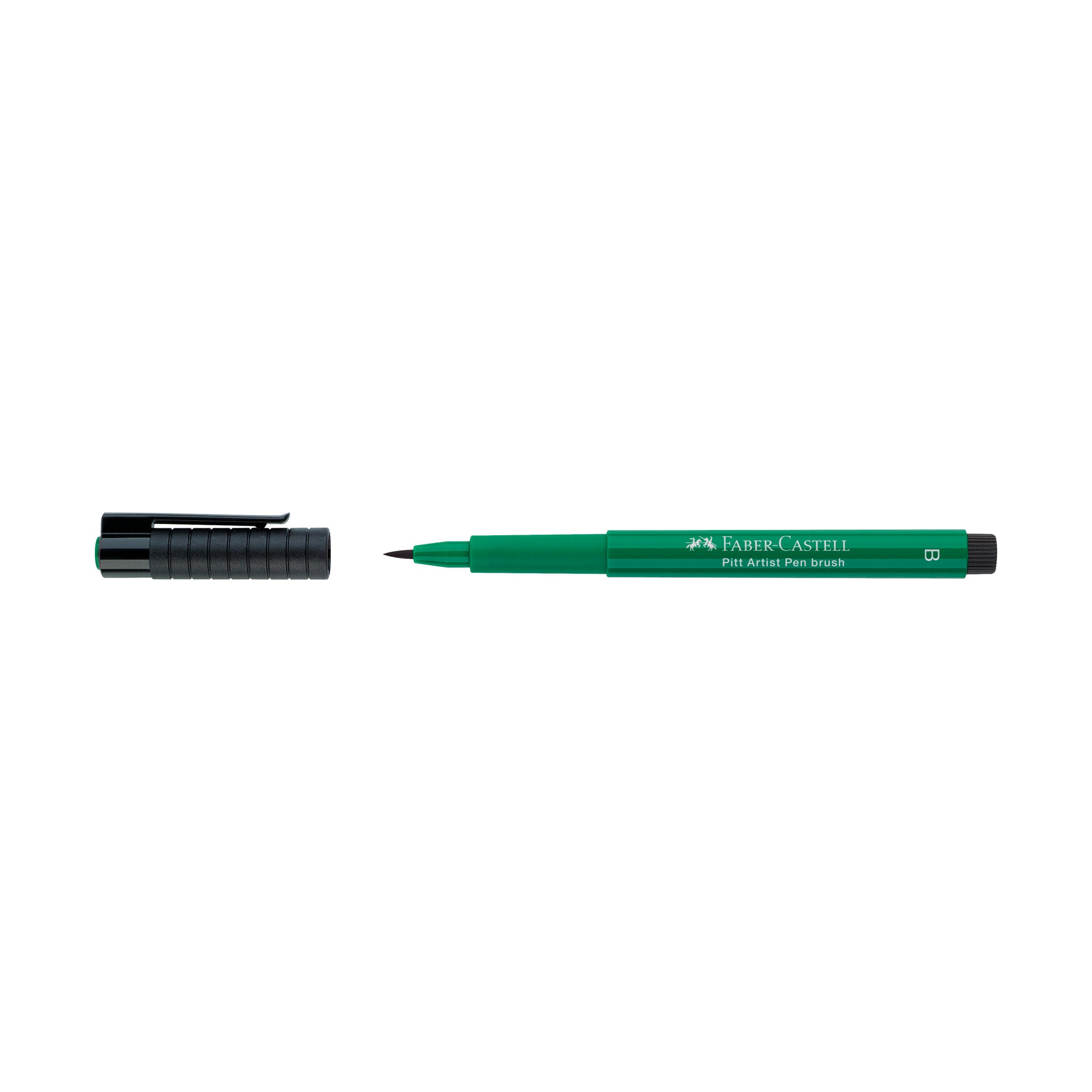 Pitt Artist Pen Brush #264 Dark Phthalo Green - Professional Waterproof Ink for Sketching, Calligraphy & Illustration - Perfect for Artists, Designers & Crafters