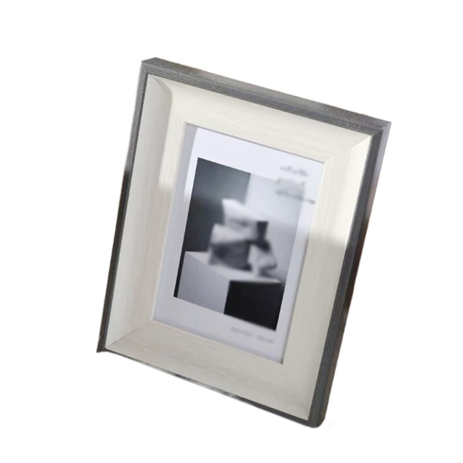 Modern European Photo Frame - Solid Wood Simple Design for Family, Wedding, Home & Office Decor - Perfect Gift for Housewarming, Anniversary & Desktop Display (1 Piece)
