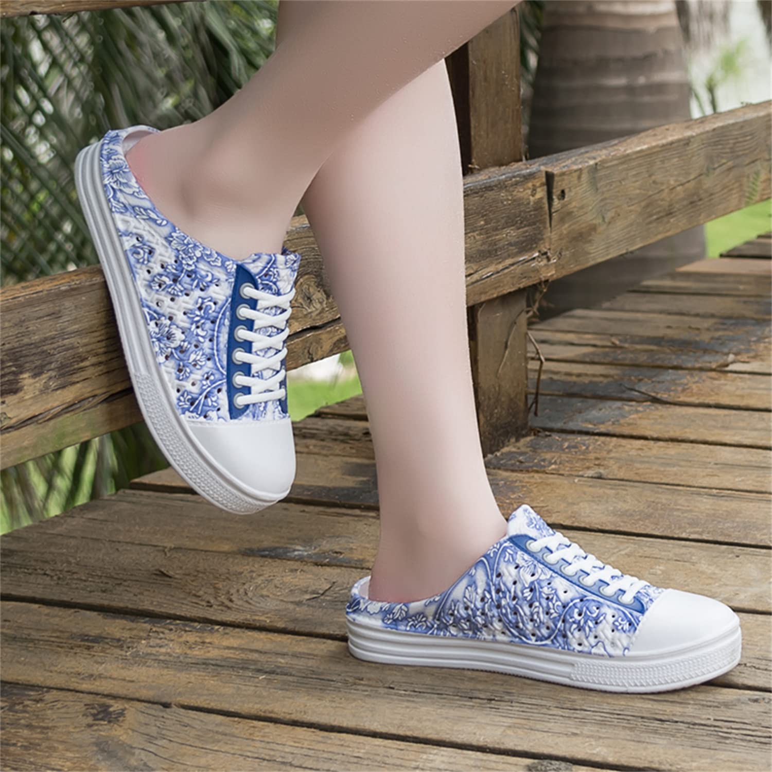 **DRESER Women's Garden Clogs - Breathable Water Shoes for Beach, Bathing, Walking & Travel - Comfortable Non-Slip Slippers for Home & Outdoor Use**