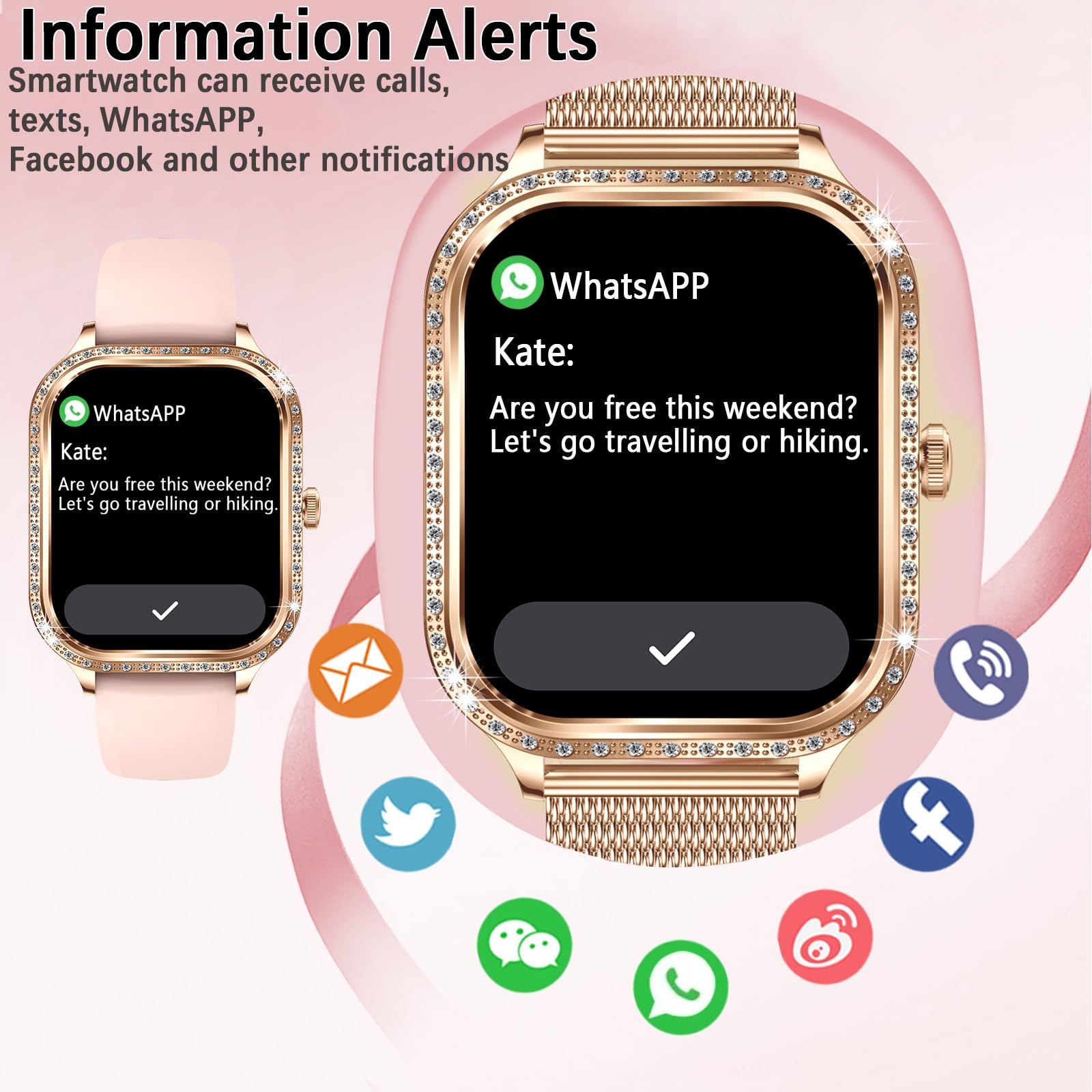 Smart Watch for Women - 1.75