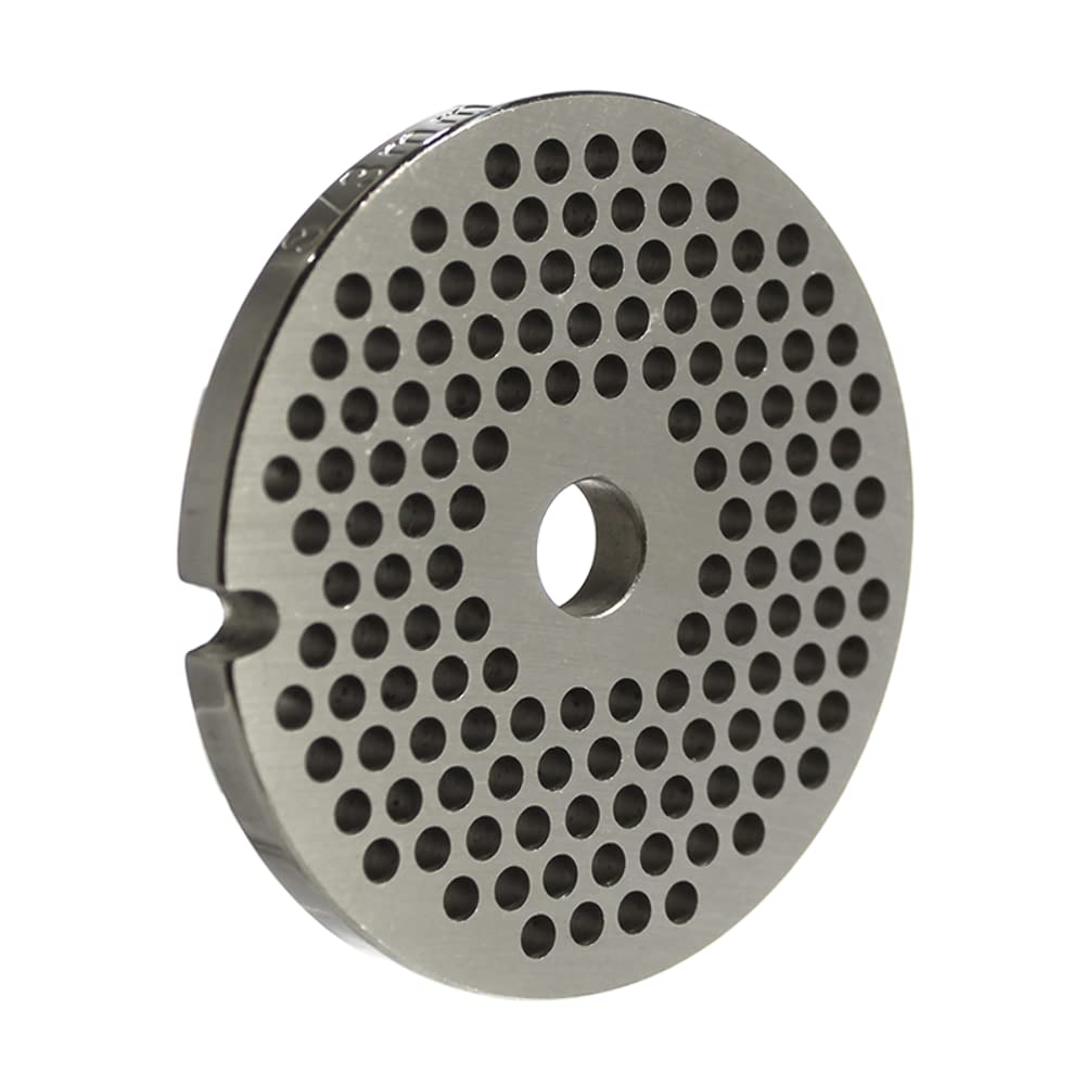 Premium Stainless Steel Band Saw Grinder Plate for #8 Grinders - 1/8