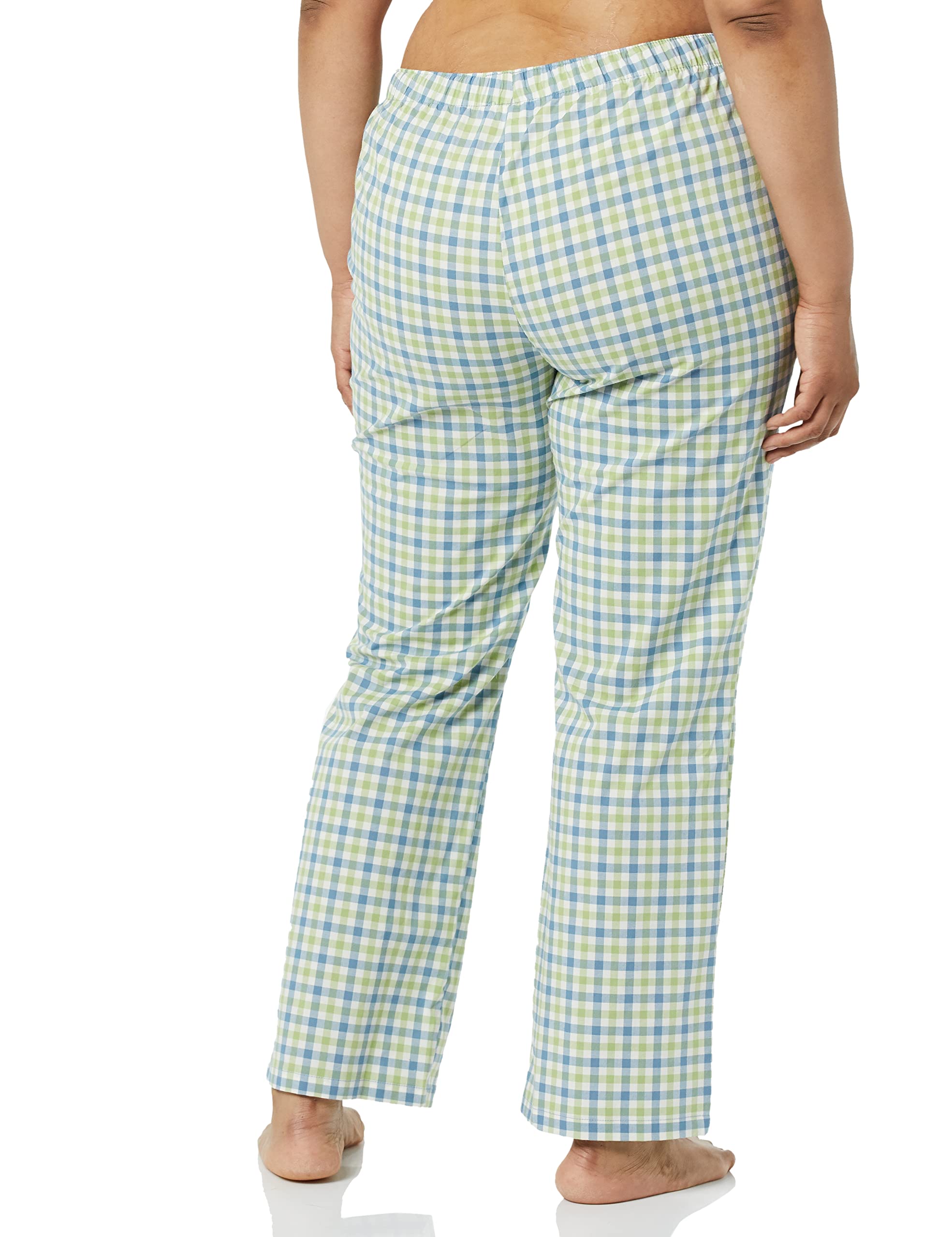 Amazon Essentials Women's Poplin Sleep Pants - Soft & Breathable Lounge Pajama Bottoms for Comfortable Nightwear & Relaxing at Home