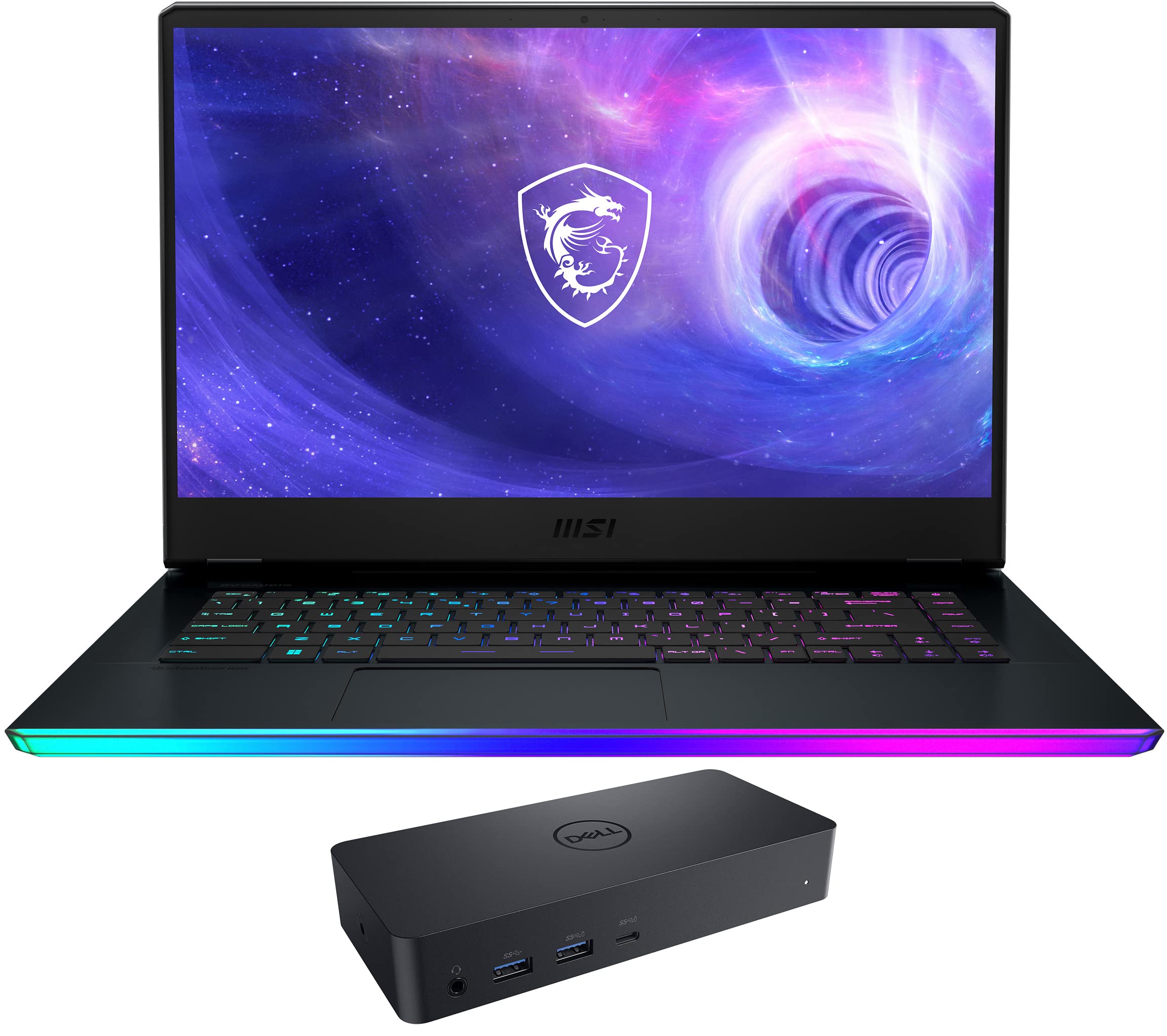 MSI Raider GE66-15 Gaming Laptop - Intel i7-12700H 14-Core, 64GB DDR5 RAM, 2TB SSD, NVIDIA RTX 3080 Ti, 15.6