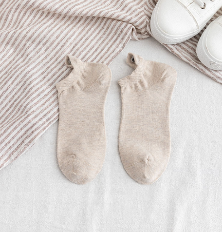 Women's Comfortable Cotton Ankle Socks - 6 Pairs Pack for Everyday Wear, Workout & Casual Outfits | Breathable & Soft Socks for Women