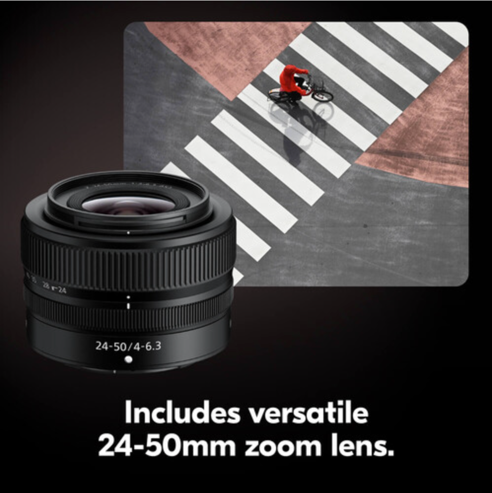 Nikon Z5II Full Frame Mirrorless Camera with NIKKOR Z 24-50mm f/4-6.3 Lens - Professional Photography for Travel, Vlogging & Portrait Shooting