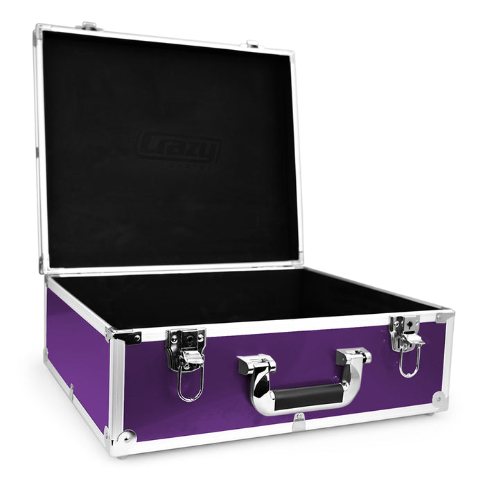 Crazy Skate Aluminum Case - Durable & Lightweight Skateboard Carrying Case for Travel & Storage | Perfect for Skateboarders & Longboarders