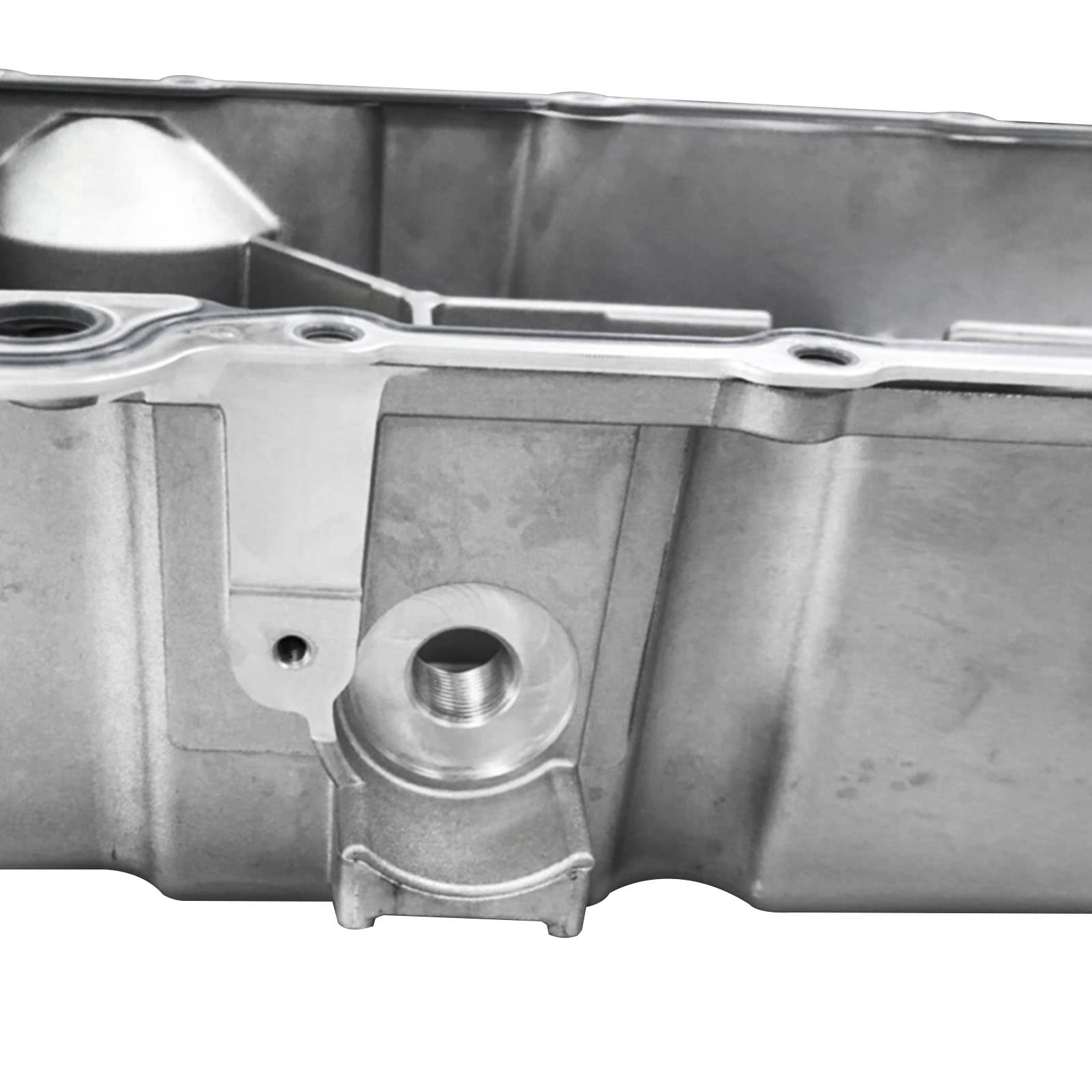 Premium Engine Oil Pan Sump with Drain Plug & Gasket - Compatible with 2005-2013 Chevrolet Corvette 6.0L 6.2L V8 - High Performance Replacement Part for Smooth Engine Operation & Easy Oil Changes