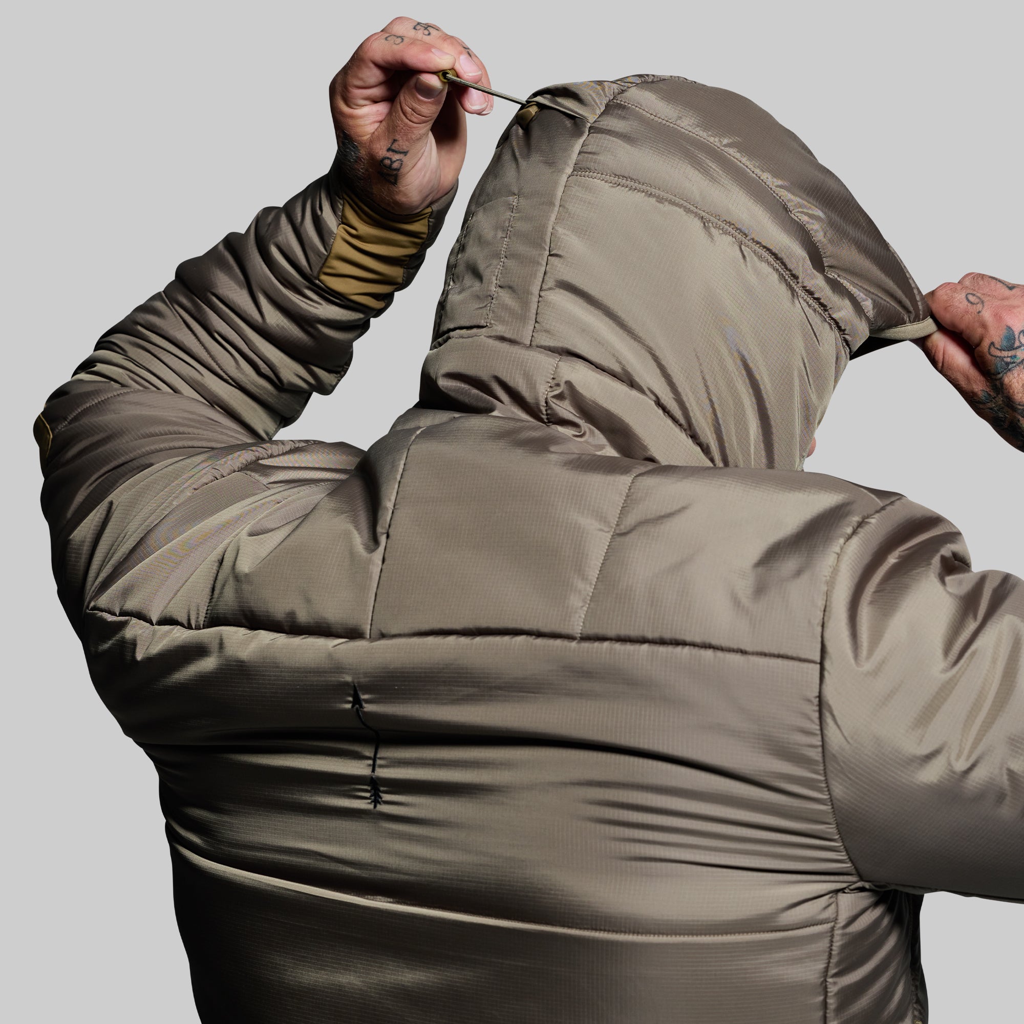 Men's Tundra Jacket 2.0 - Waterproof Winter Coat for Hiking & Outdoor Activities | Windproof Insulated Parka for Cold Weather | Earth Color