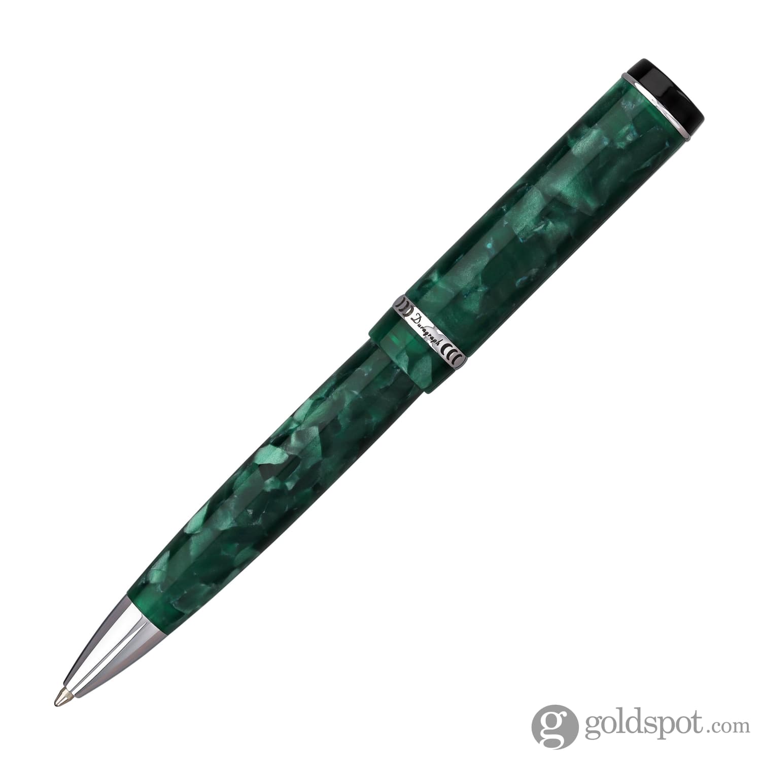 Conklin Duragraph Ballpoint Pen - Forest Green Fountain Pen for Writing, Journaling & Office Use - Premium Gift for Professionals & Students