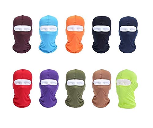 BlueSunshine Balaclava Ultra Thin Ski Mask - Lightweight Motorcycle & Cycling Hood Hat for Sun UV Protection - Perfect for Skiing, Snowboarding, Motorcycling & Outdoor Sports