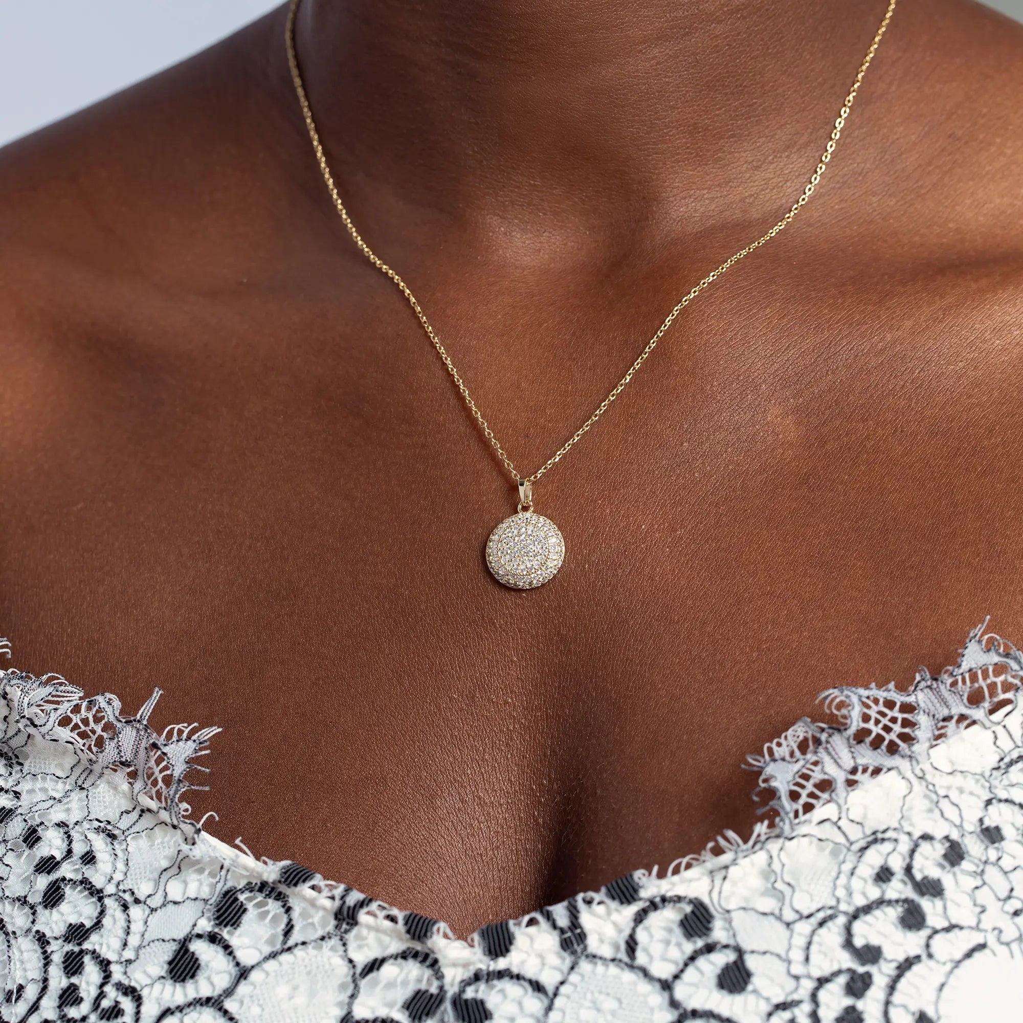 14K Gold Coin Necklace for Women - Elegant Pendant Jewelry Gift for Birthday, Anniversary & Valentine's Day | Perfect for Layering, Everyday Wear & Special Occasions