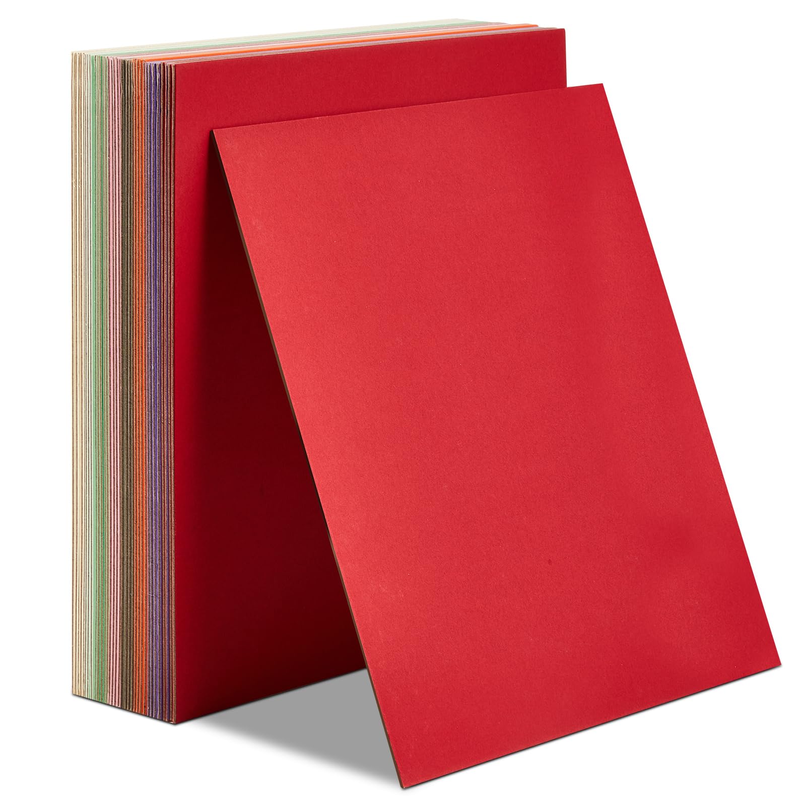 3mm Thick Corrugated Cardboard Sheets 100 Pack - 17x22 Inches White Shipping Packaging Boards for Mailing, Inserts, Dividers | Perfect for School Projects, DIY Crafts, and Protective Shipping Materials
