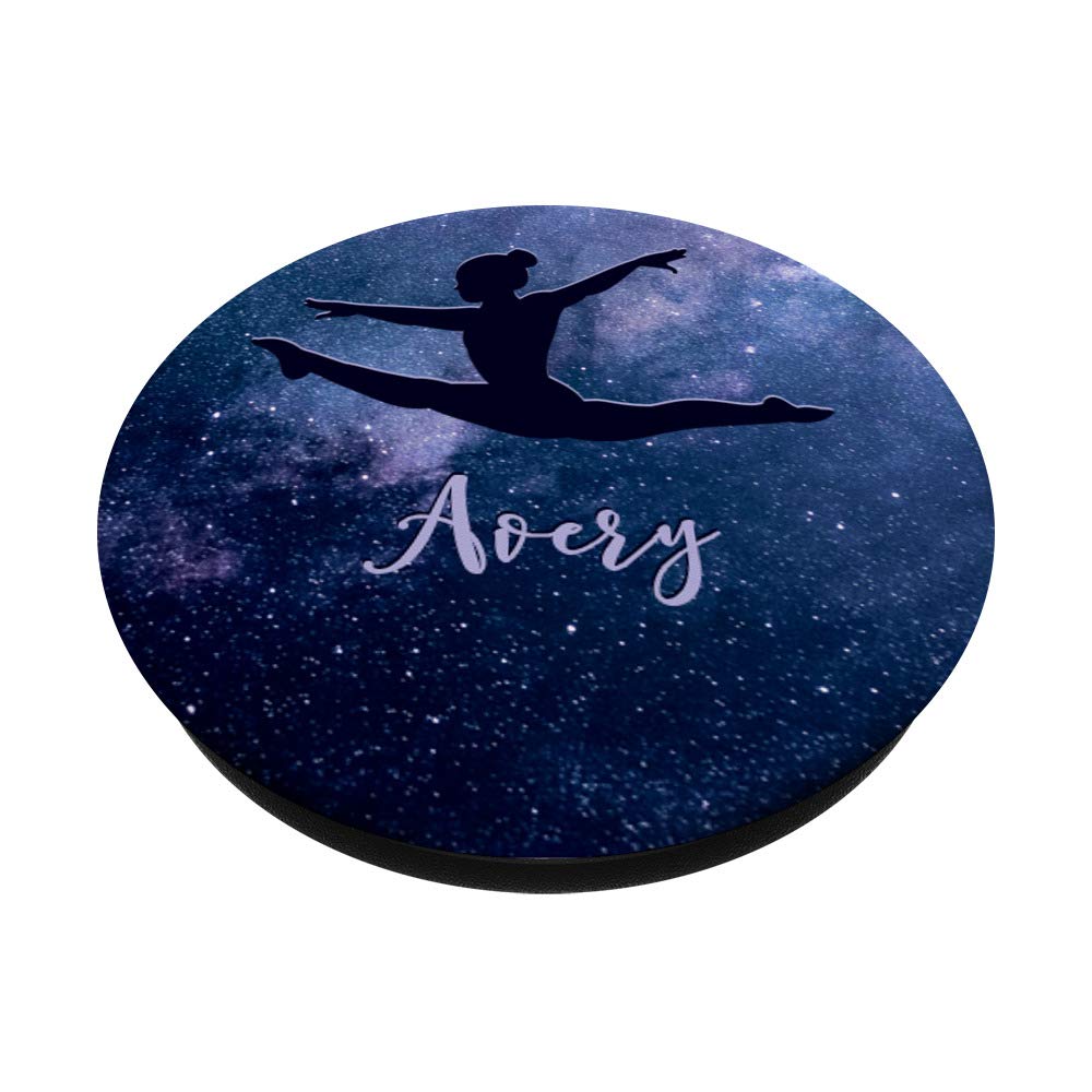 Personalized Gymnastics PopSockets - Custom Name Birthday Gift, Phone & Tablet Grip Stand - Perfect for Gymnasts, Cheerleaders & Sports Fans