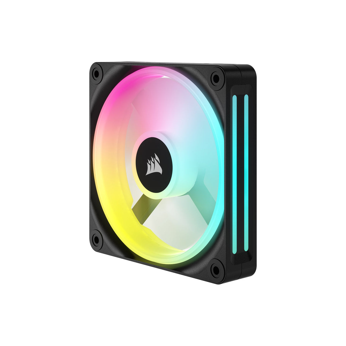 Corsair iCUE LINK QX140 RGB 140mm Magnetic Dome RGB Cooling Fan - Single Pack for PC Gaming, Case Cooling & Custom RGB Builds
