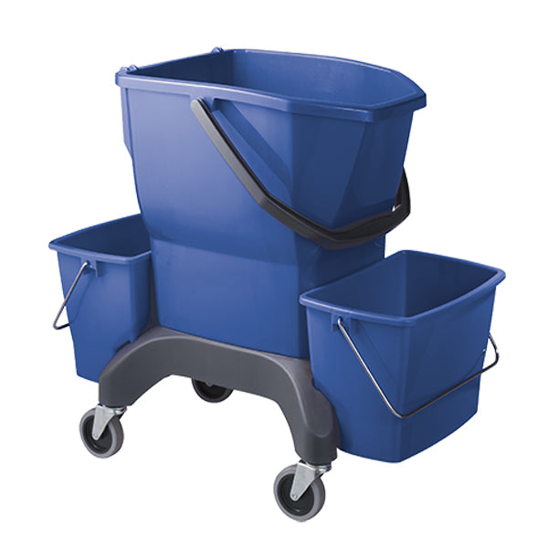 Oates Ezy Ergo Bucket 25 Liter with Presser - Heavy Duty Plastic Pail for Cleaning, Gardening & Construction Works