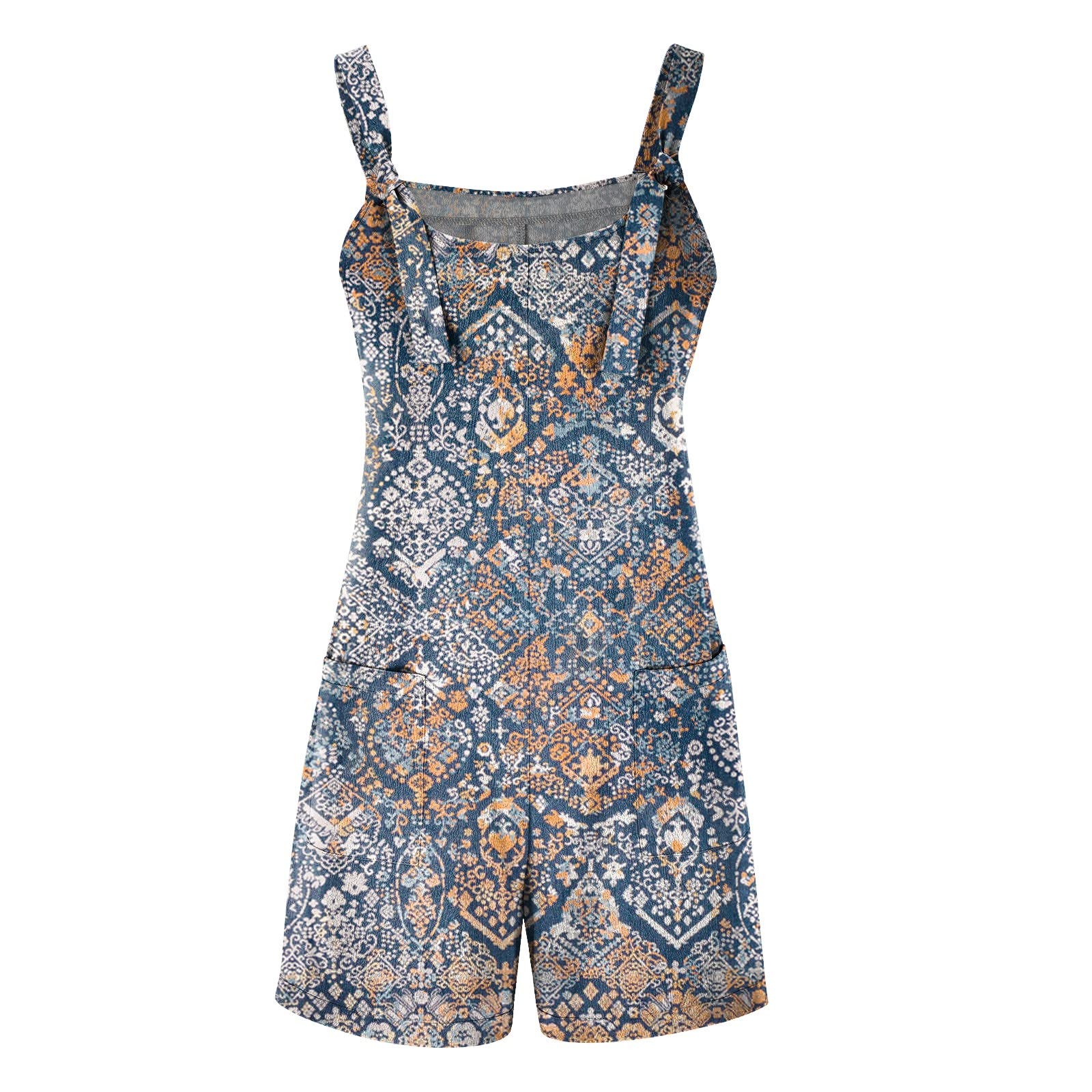 Women's Casual Rompers & Jumpsuits 2024 - Comfy Summer Outfits with Pockets for Daily Wear