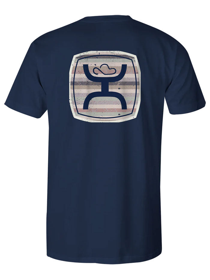 Hooey HT1682NV Men's Zenith Short Sleeve T-Shirt - Comfortable Casual Navy Blue Cotton Tee for Everyday Wear & Outdoor Activities