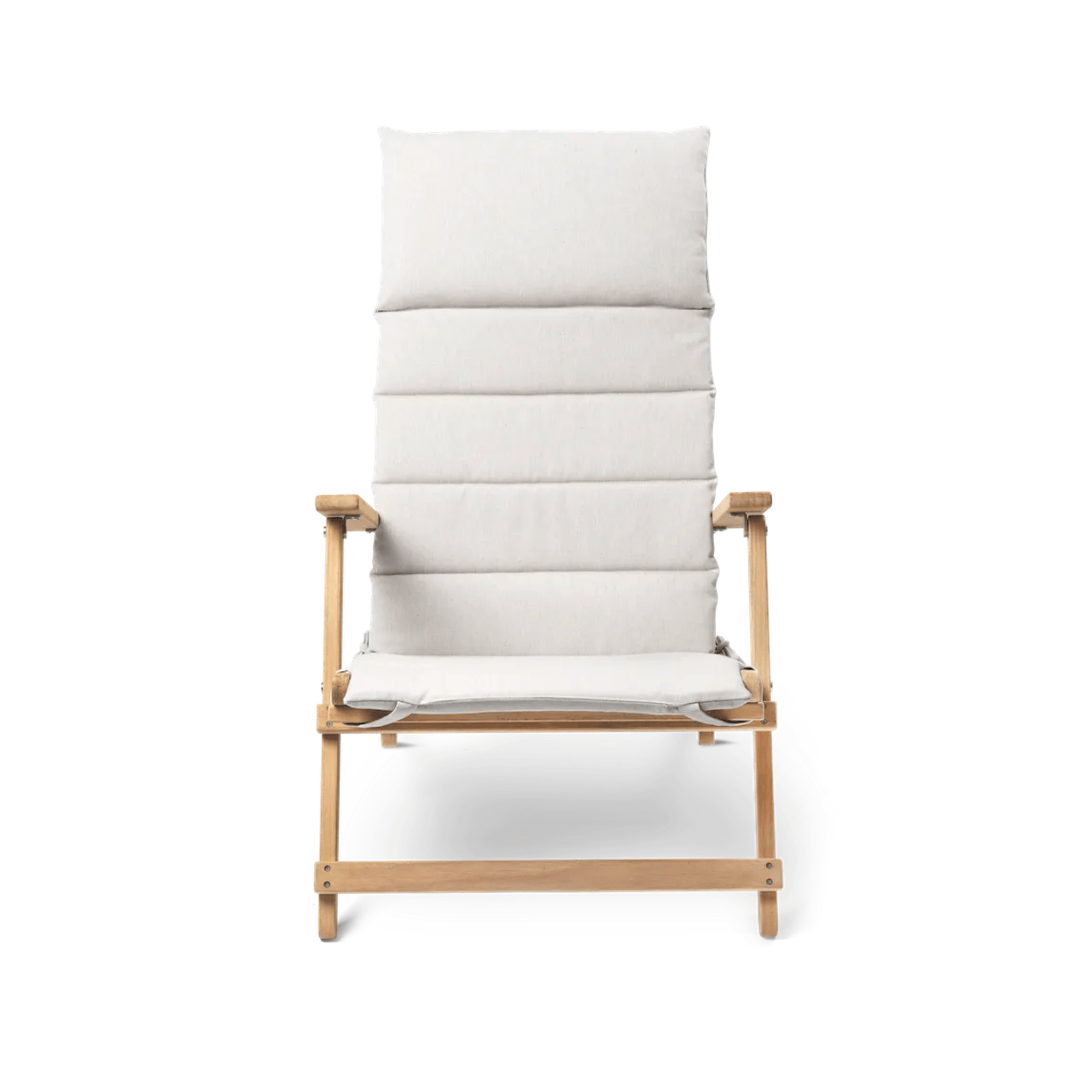 Premium B&M Deck Chair - Folding Outdoor Lounge Chair for Patio, Poolside & Beach - Comfortable & Portable Sunbathing Chair for Relaxing in Backyard, Garden or Vacation