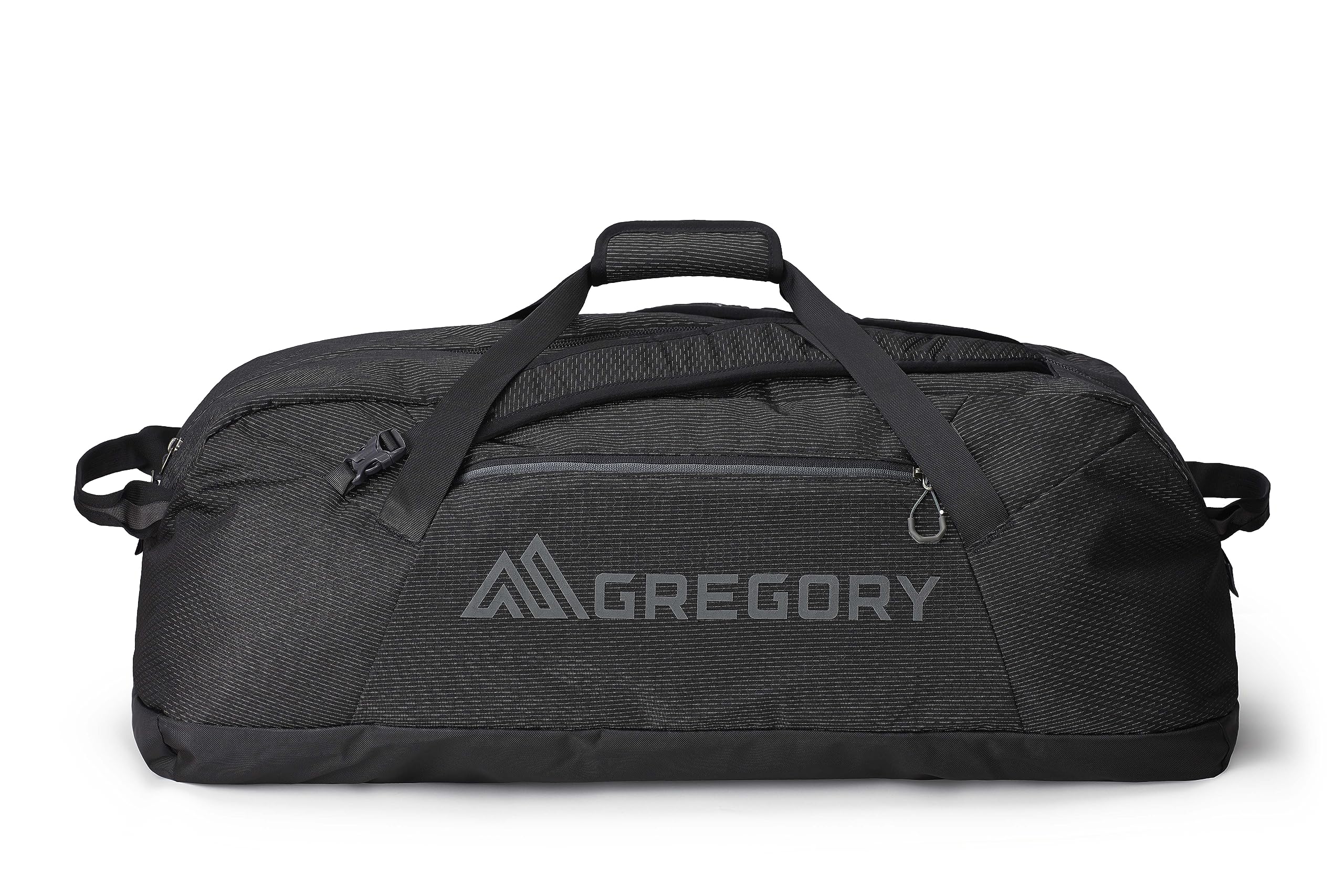 Gregory Supply 115 Adventure Travel & Gear Organization Duffel Bag - Obsidian Black - Perfect for Camping, Hiking & Outdoor Trips