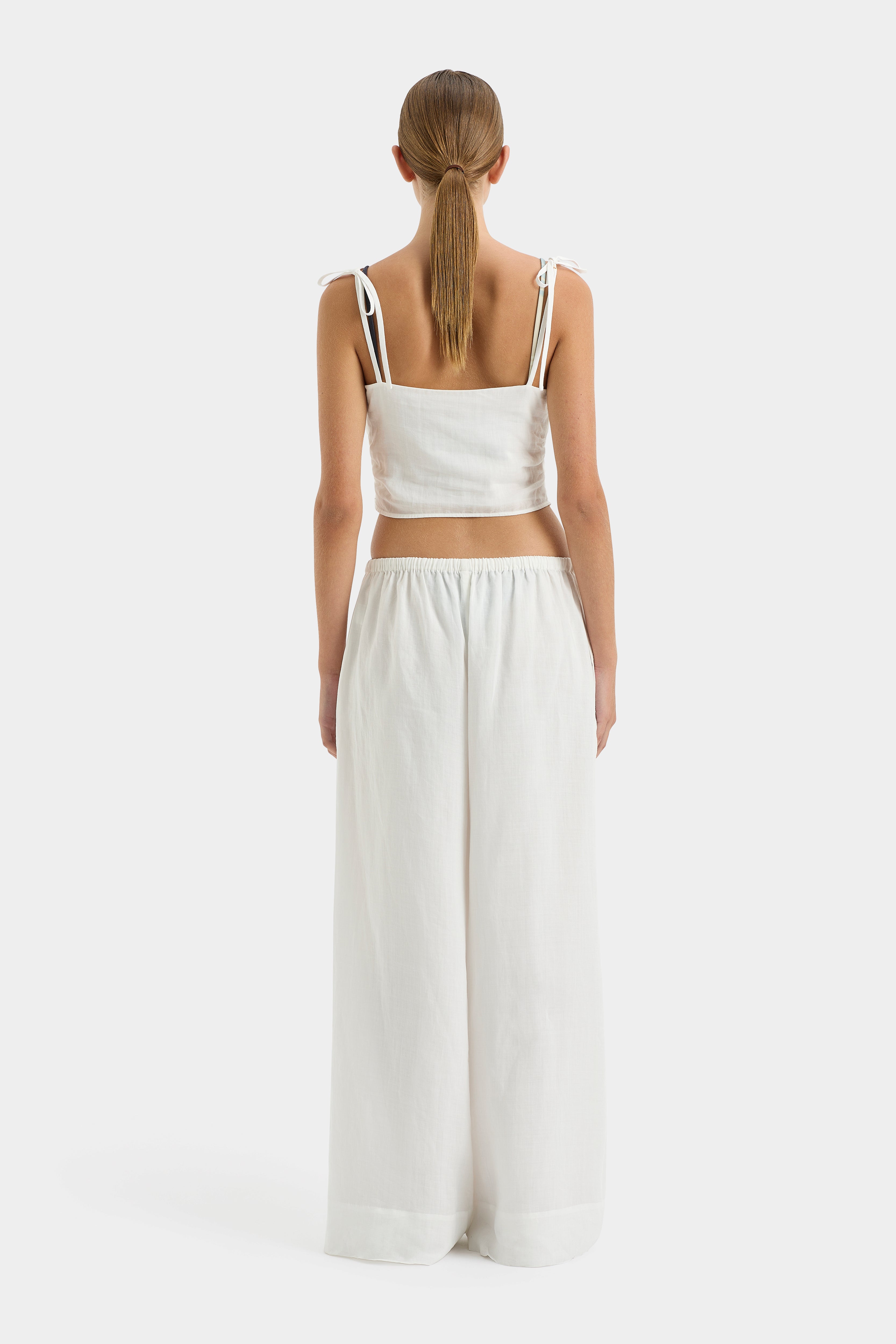 Rosalia Cami Ivory - Elegant Women's Lace Camisole Top for Summer, Date Night & Layering