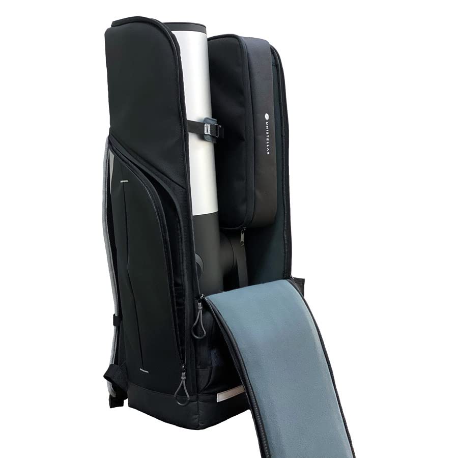 Equinox 2 Smart Telescope for Astronomy Enthusiasts - Perfect for Light Polluted Urban Areas with Premium Unistellar Telescope Backpack Bundle (2 Items) | Ideal for Stargazing, Astrophotography & Backyard Astronomy in Cities