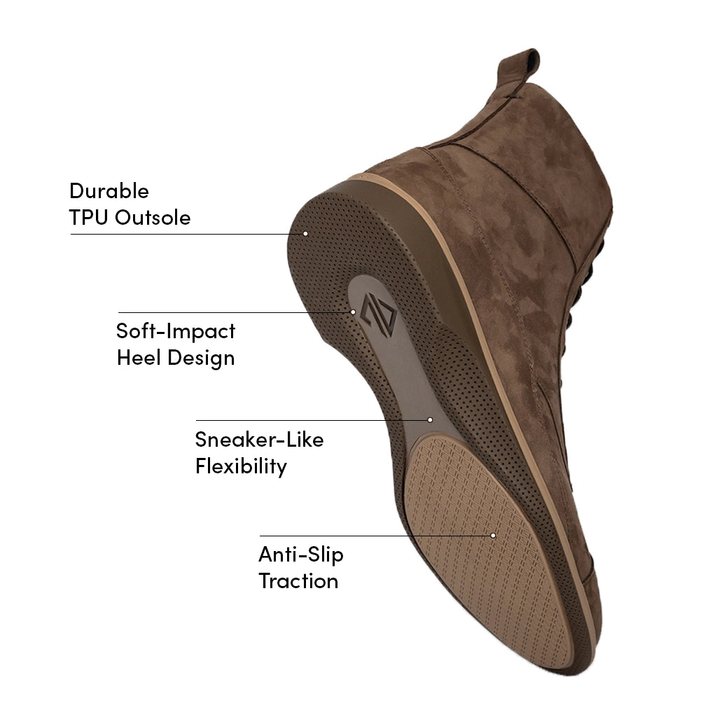 Copper Boots for Men & Women - Waterproof Hiking Boots, Outdoor Work Boots with Slip-Resistant Sole - Perfect for Hiking, Camping & Construction Work