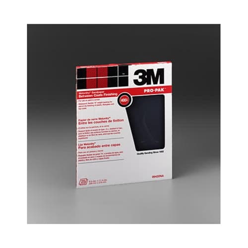 3M 99421 9ft x 11in 320g Wet Dry Sandpaper - Premium Abrasive Sheets for Woodworking, Metal Polishing & Automotive Refinishing