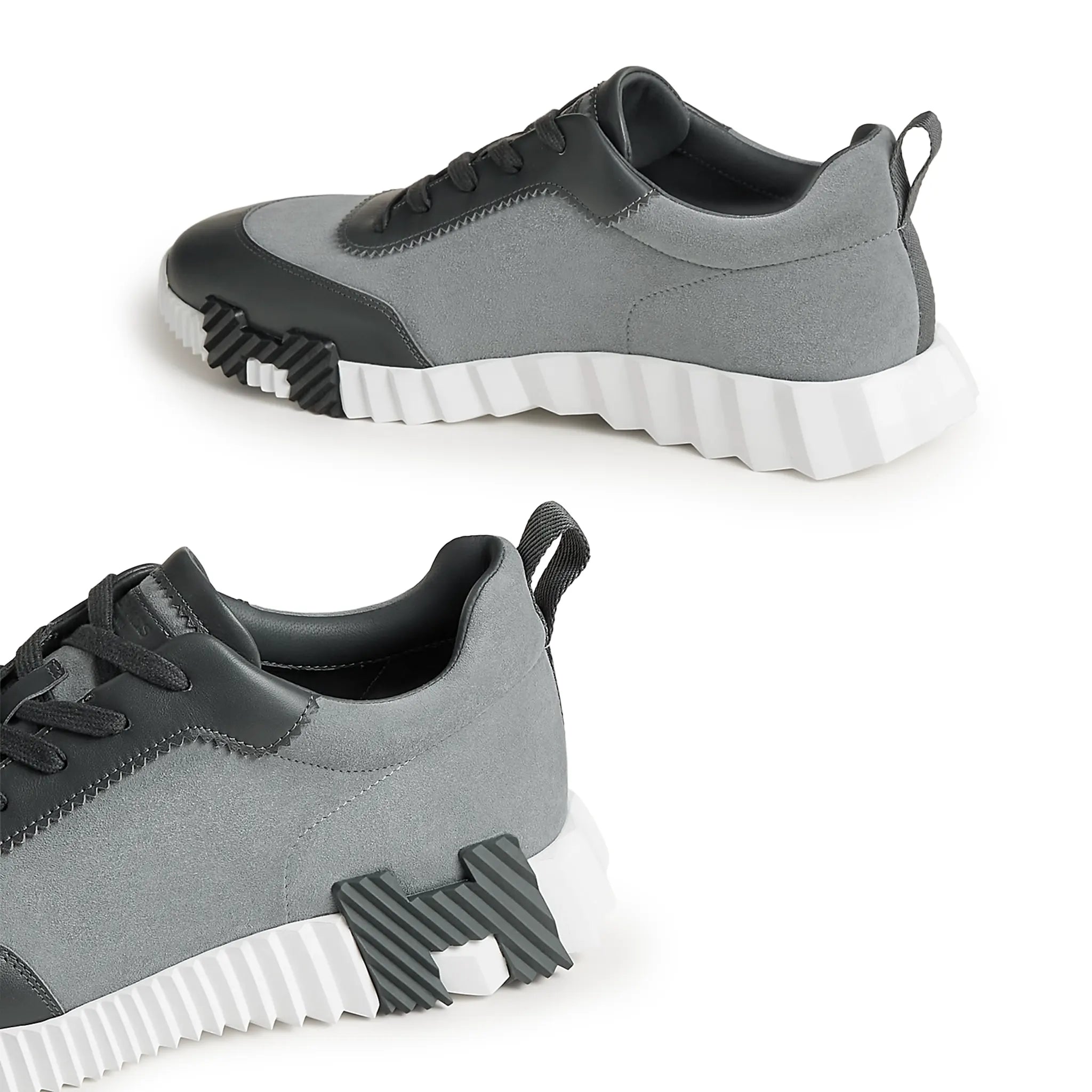 Hermès Paris Bouncing Sneaker - Men's Luxury Running Shoes in Storm Gray | Perfect for Casual Wear & Urban Fashion