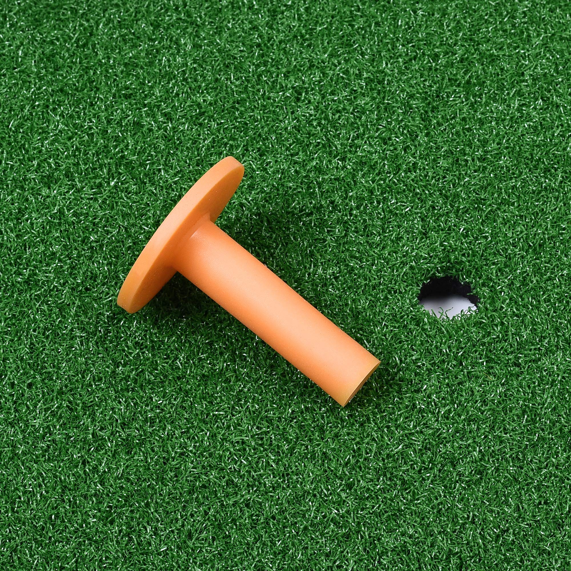 Premium Golf Training Mat - 3 Turf Designs (Fairway, Rough, Green) for Indoor/Outdoor Practice | Perfect for Home, Office & Backyard Use