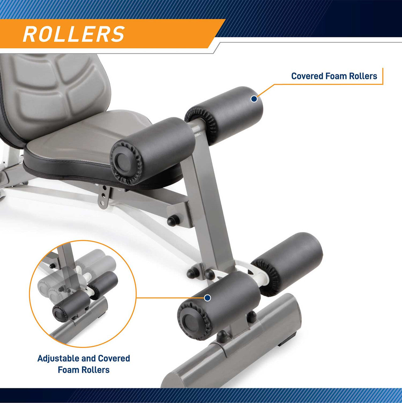 Marcy Deluxe Utility Bench SB-10100 - Adjustable Weight Bench for Home Gym, Strength Training & Full-Body Workouts - Perfect for Dumbbell Exercises, Sit-Ups & Fitness Training