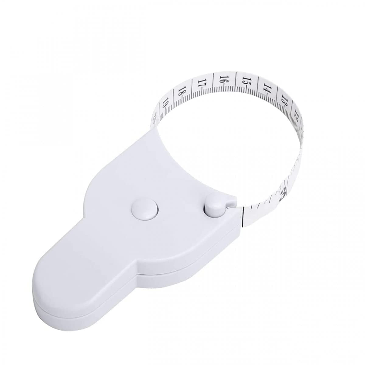 Automatic Telescopic Body Measuring Tape with Lock Pin & Push Button - 60 Inch (150cm) for Tailoring, Sewing & Fitness Tracking | MeeTo