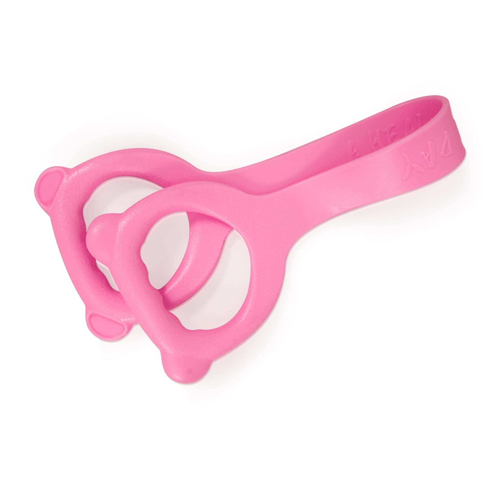 Premium Resistance Bands Set - Latex Tension Rope for Full Body Workout - Arm, Leg & Back Exercise Equipment - Home & Gym Fitness Training - Pink (Ideal for Strength Training, Yoga, Pilates & Physical Therapy)